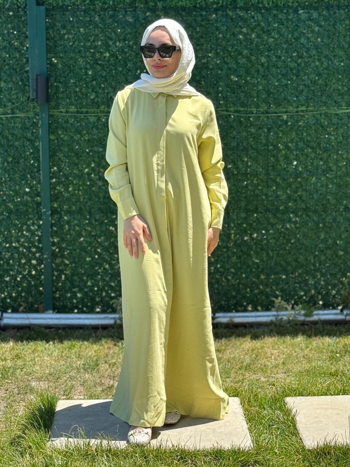 Tencel Gömlek Elbise