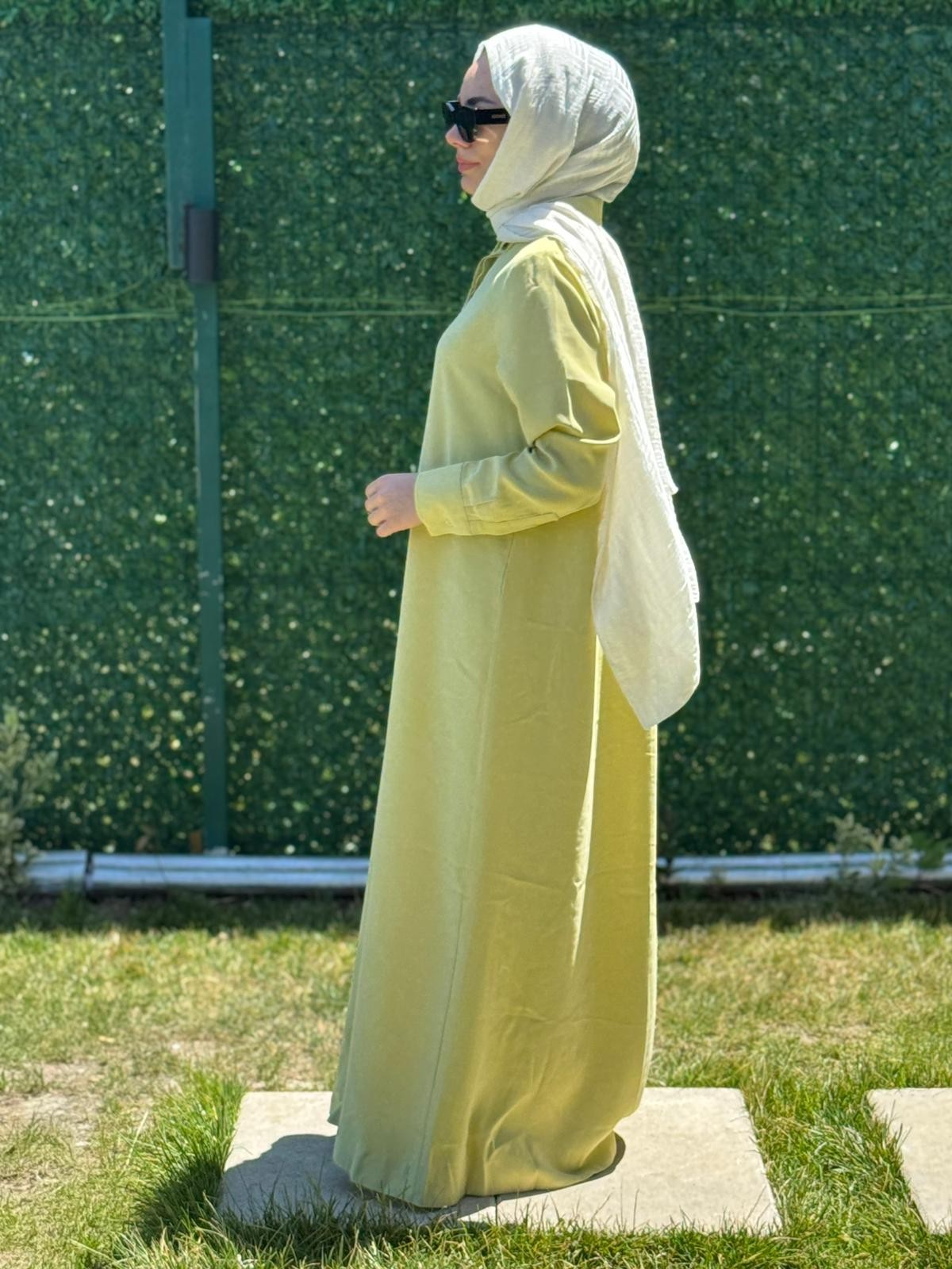 Tencel Gömlek Elbise