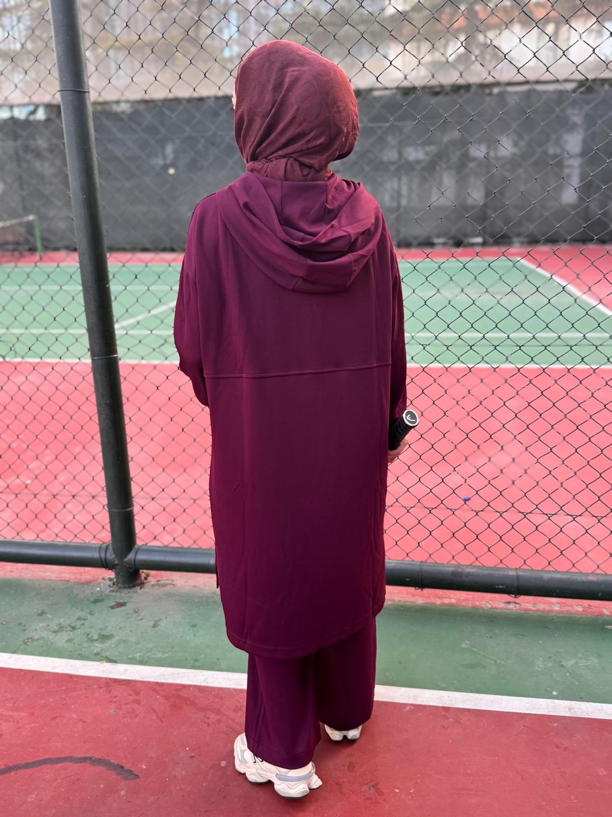 Eva Eşofman Takım Ara Boy  (Oyhso-Modal Kumaş)