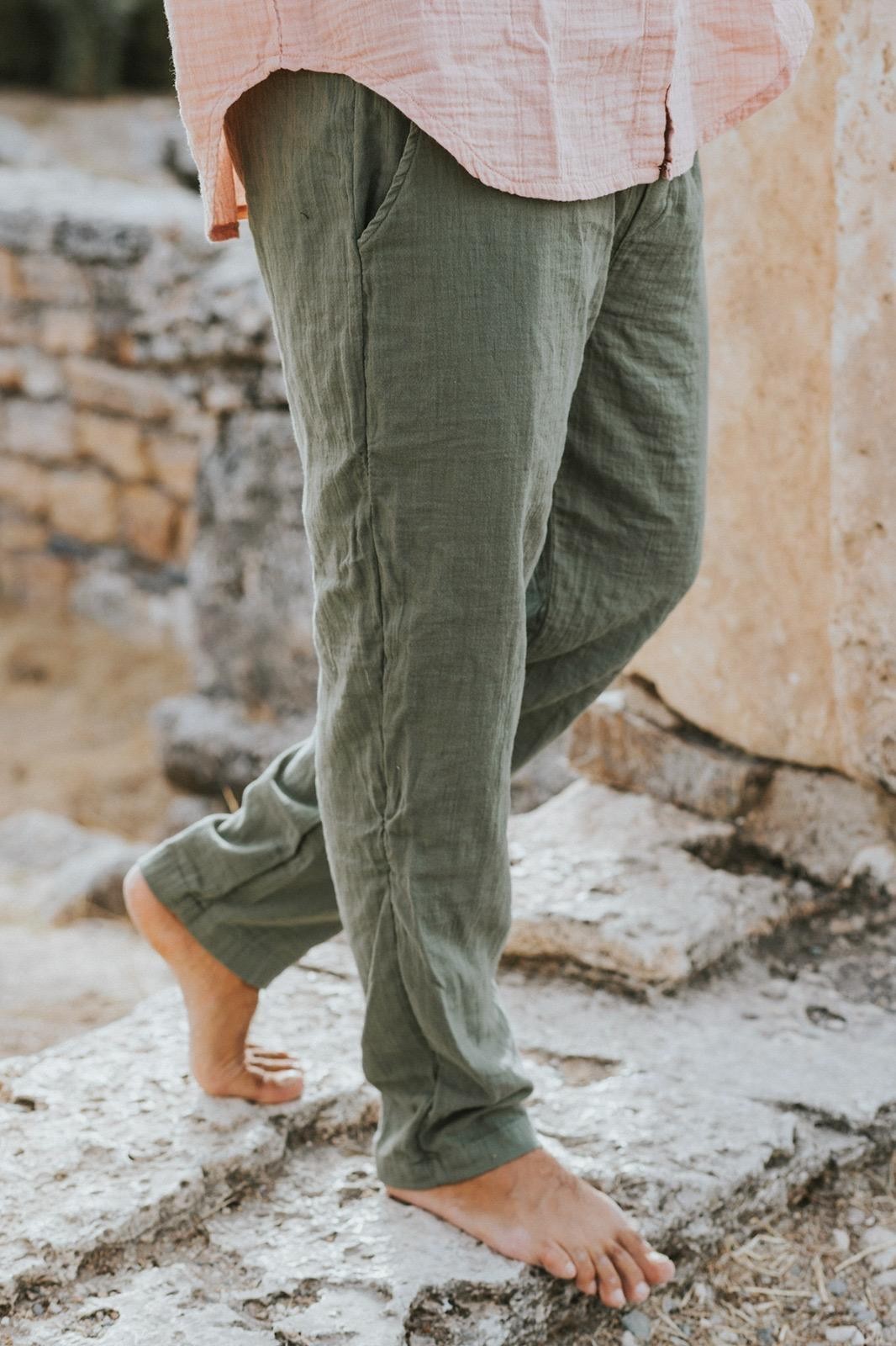 Erkek Pantolon Yeşil (Outlet Ürün)