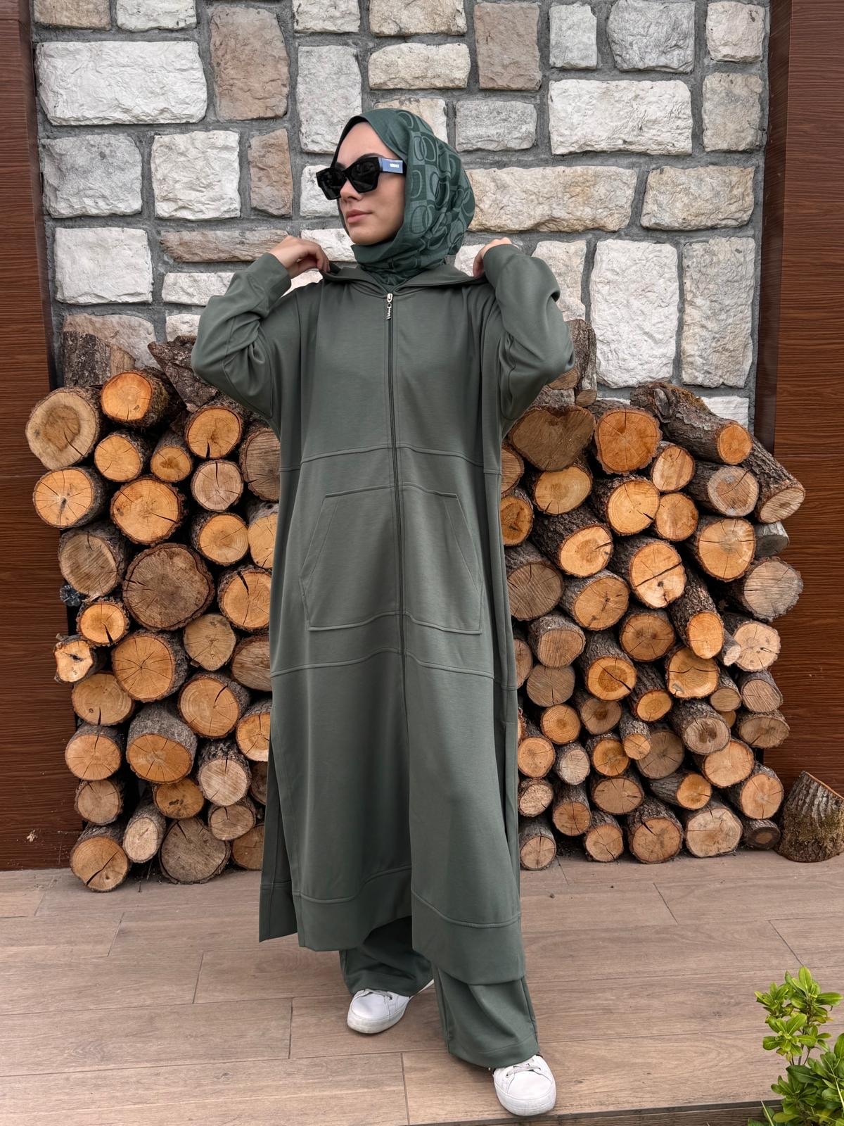 Farah Kapüşonlu Eşofman Takım (Oyhso-Modal Kumaş)