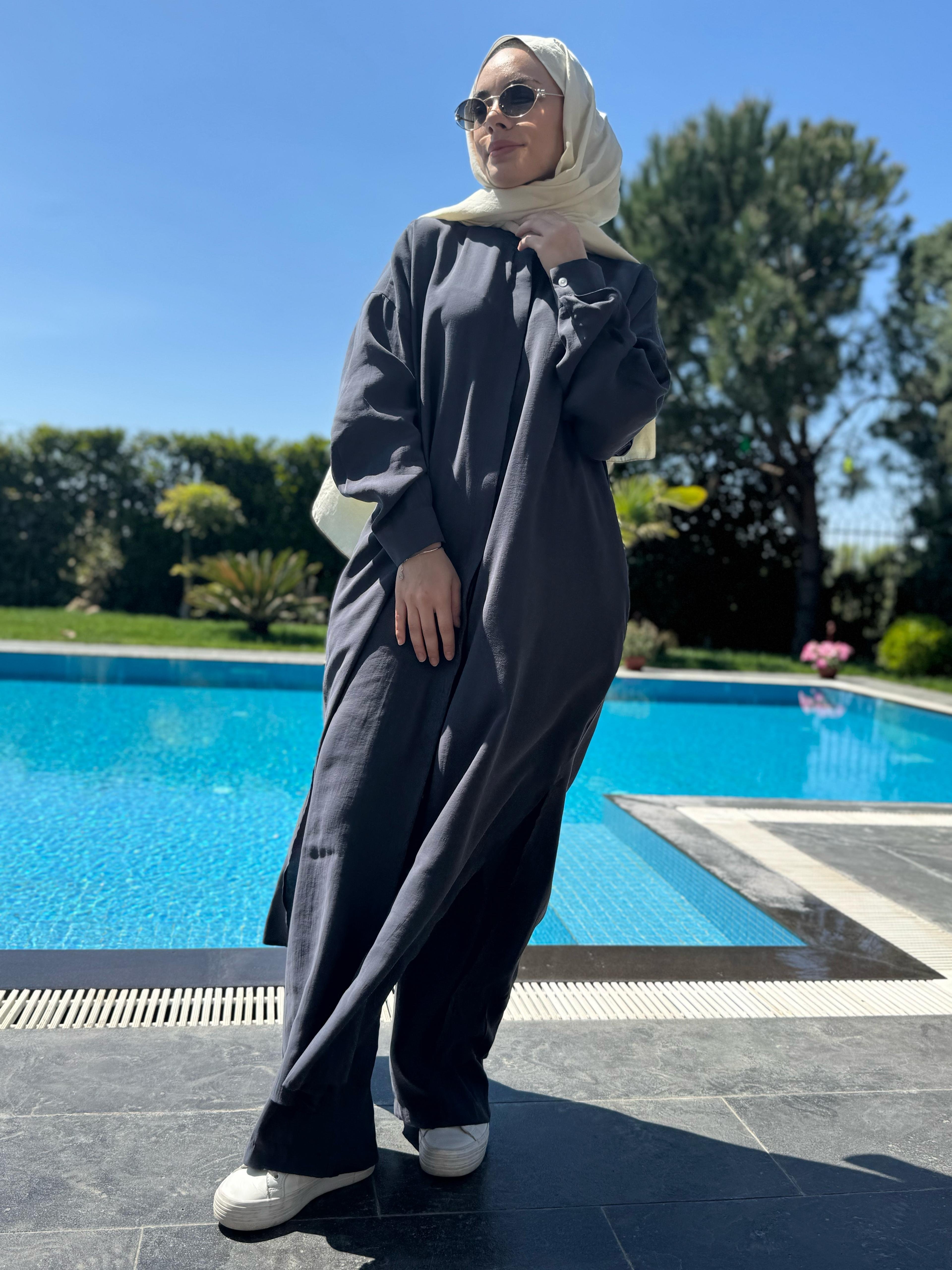 Fatıma Modal Takım - Antrasit