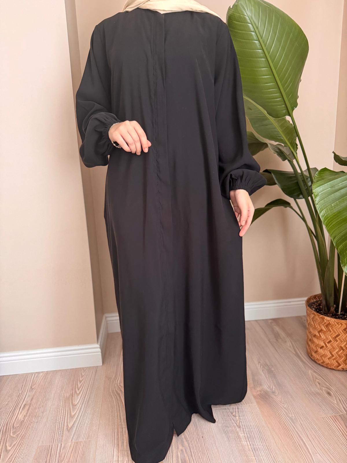 Hafsa Cupra  Ferace - Siyah