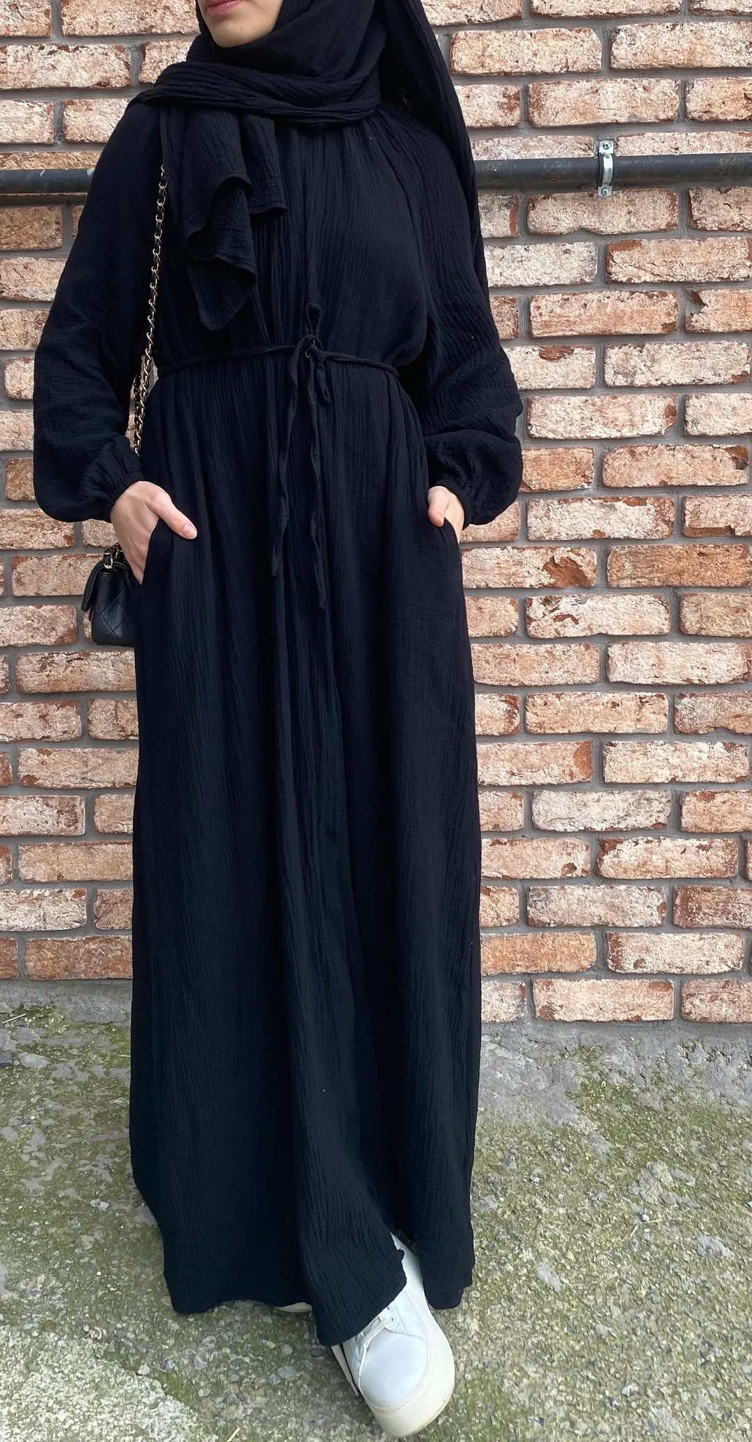 Zümra Ferace Siyah (Outlet Ürün)