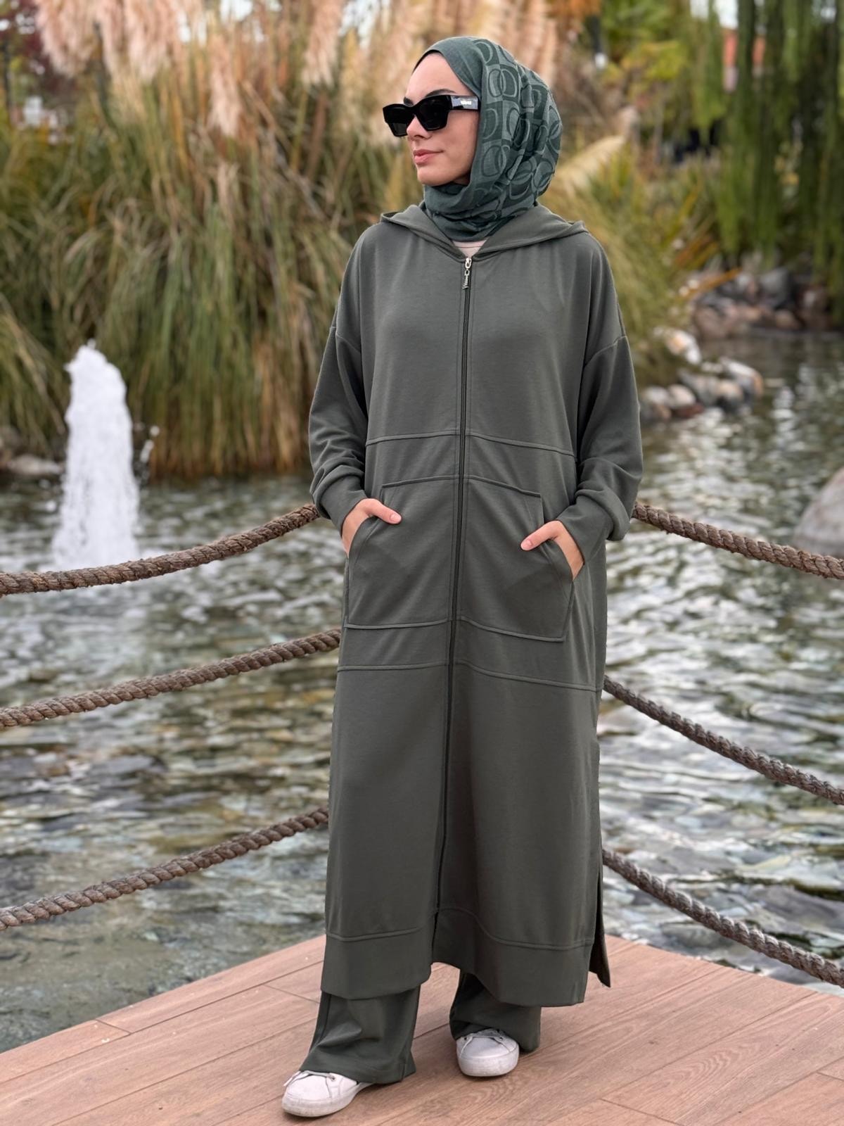 Farah Kapüşonlu Eşofman Takım (Oyhso-Modal Kumaş)