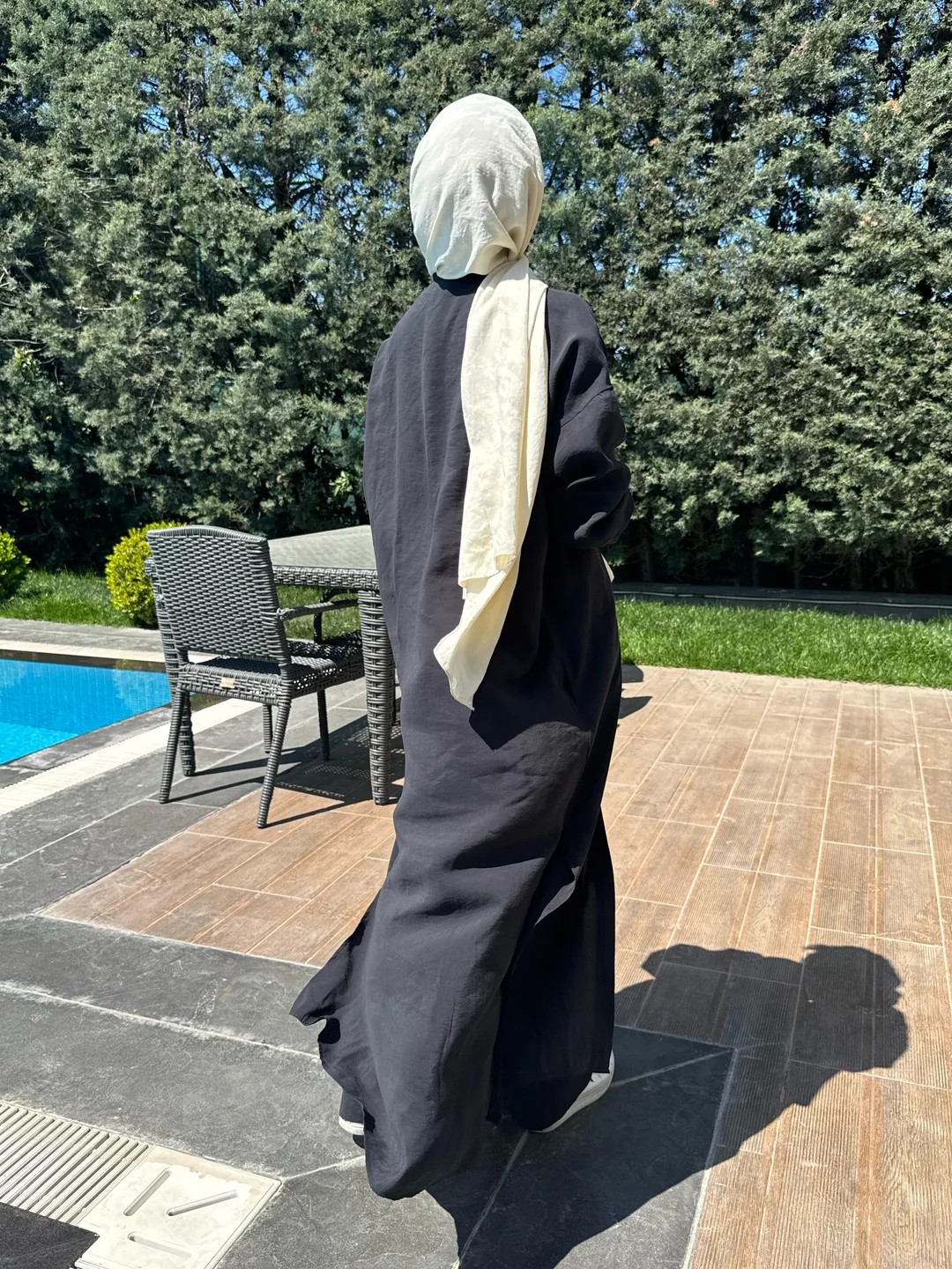 Fatıma Tunik Tek Üst Siyah