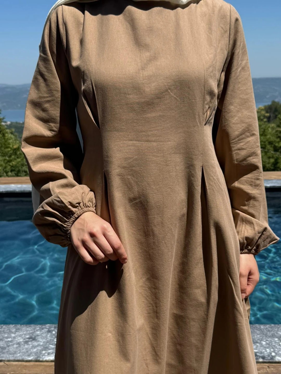 Eva Keten Elbise - Hasır