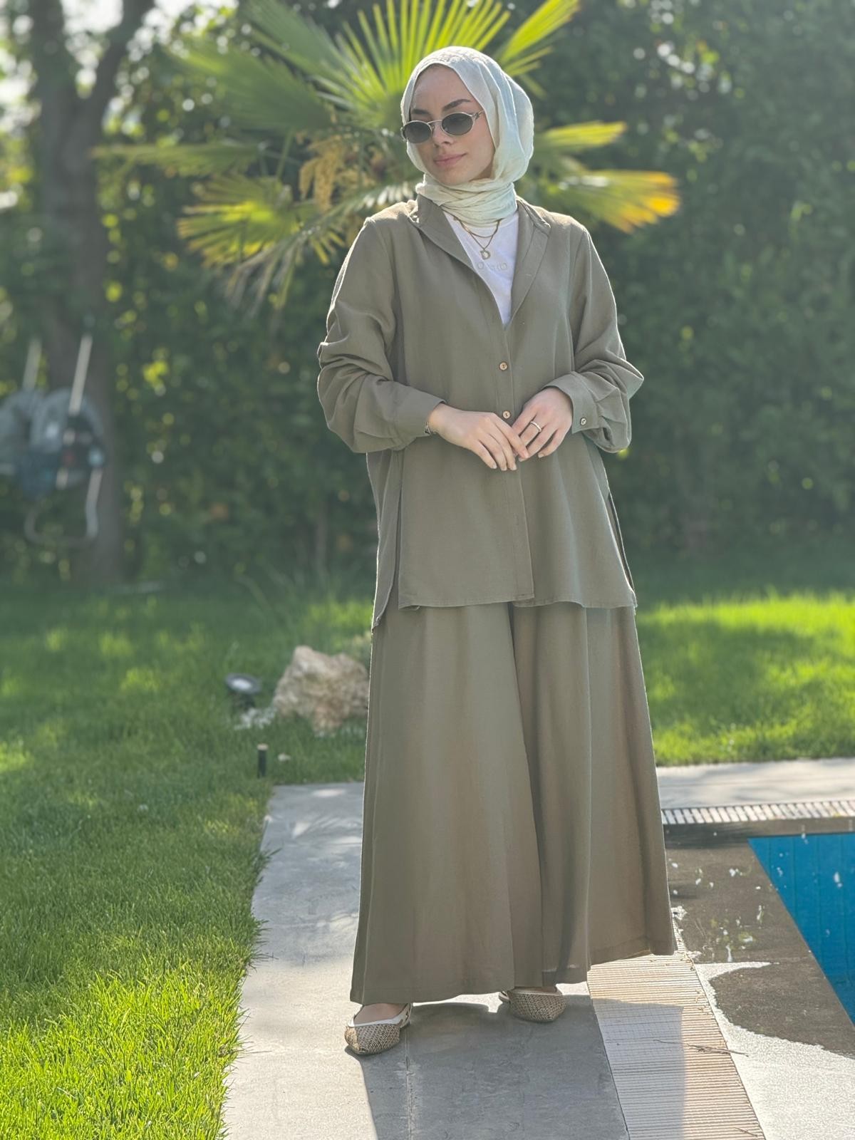 Nevra Etek Pantolon Takım 