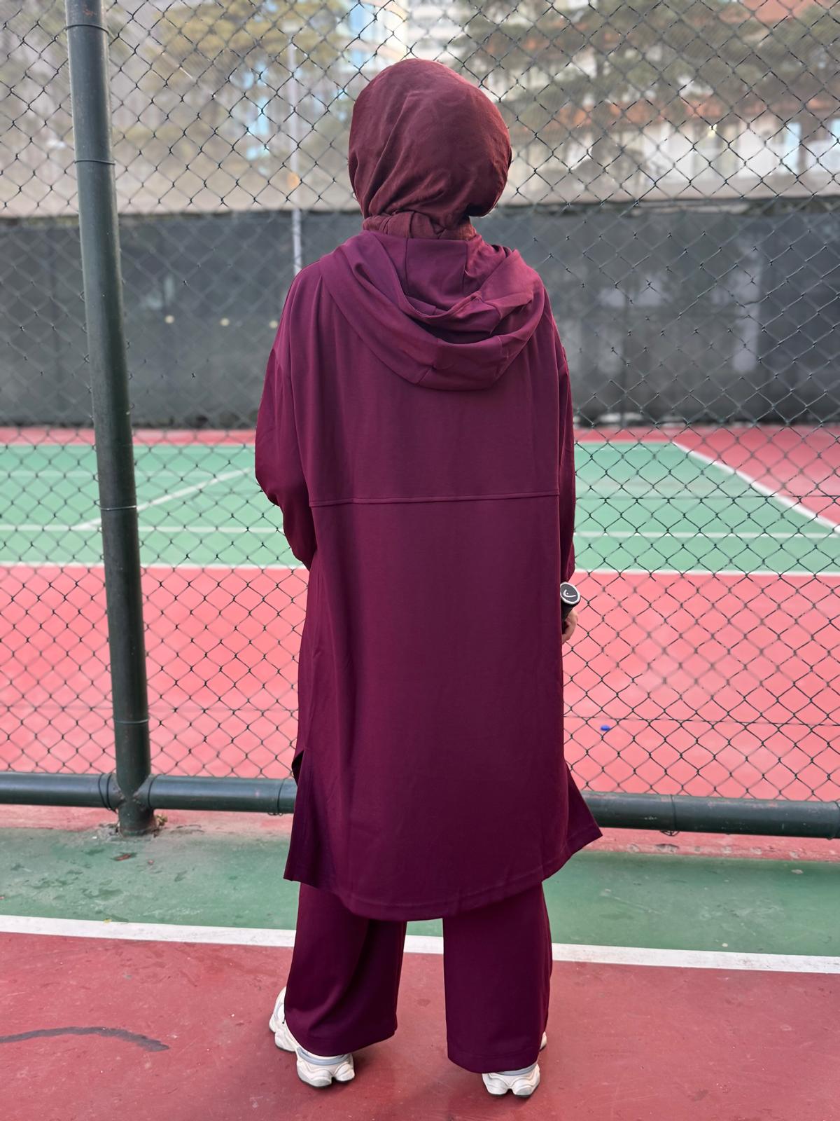 Eva Eşofman Takım Ara Boy  (Oyhso-Modal Kumaş)