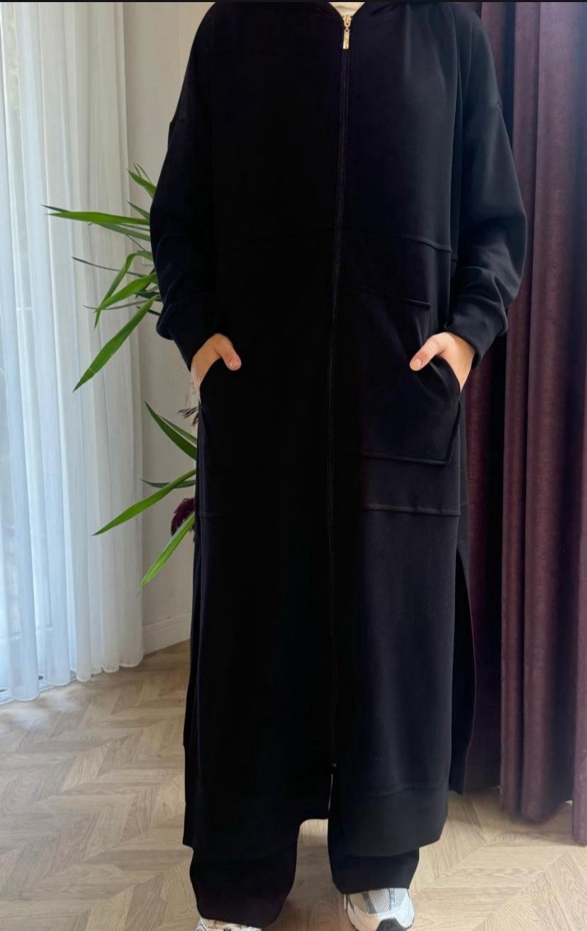 Farah Kapüşonsuz Eşofman Tek Üst Siyah (Outlet Ürün)