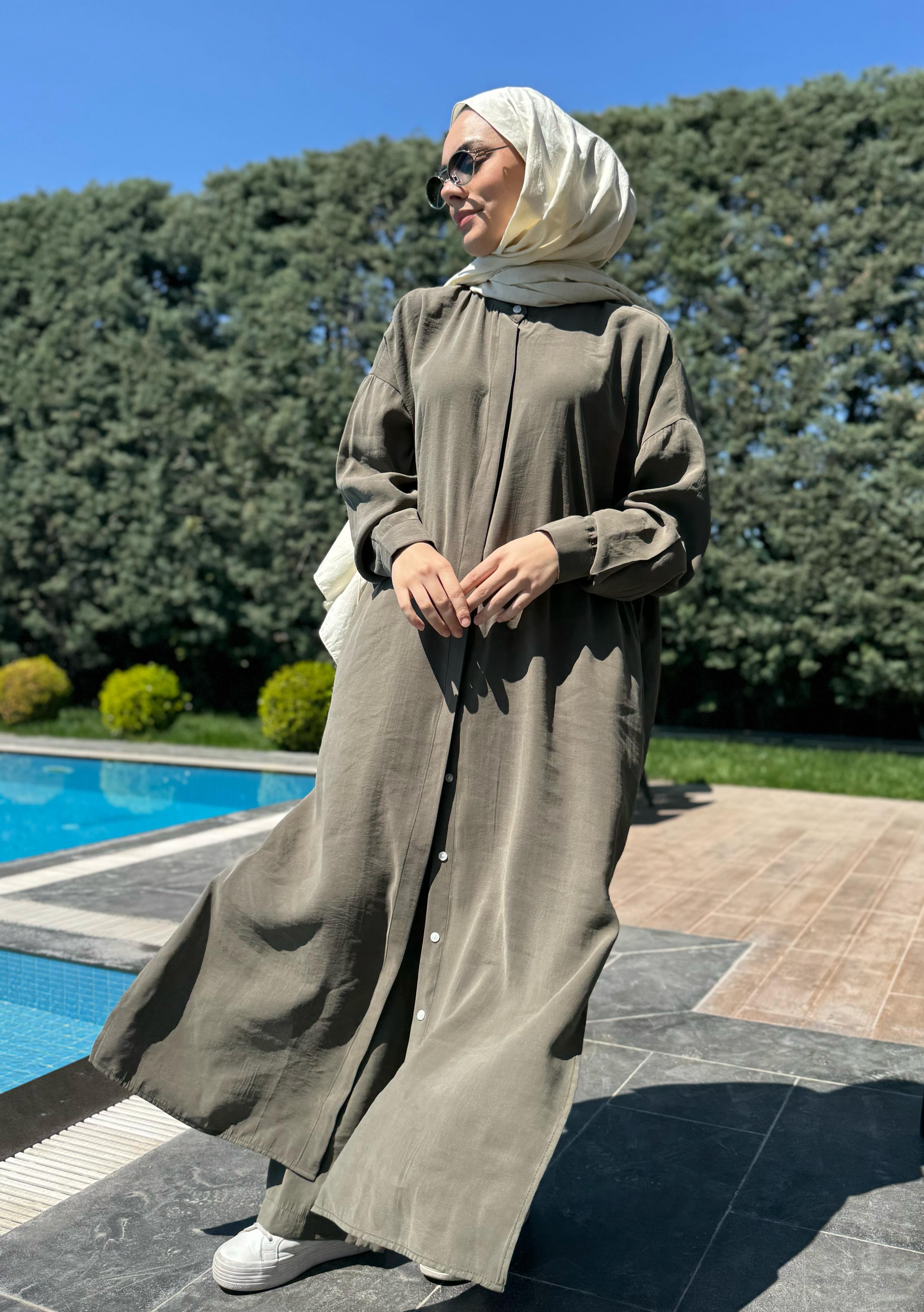 Fatıma Modal Takım - Haki