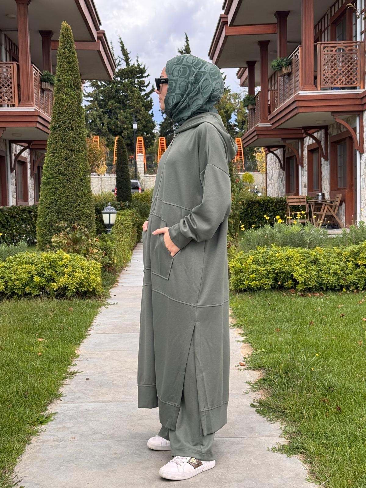 Farah Kapüşonlu Eşofman Takım (Oyhso-Modal Kumaş)