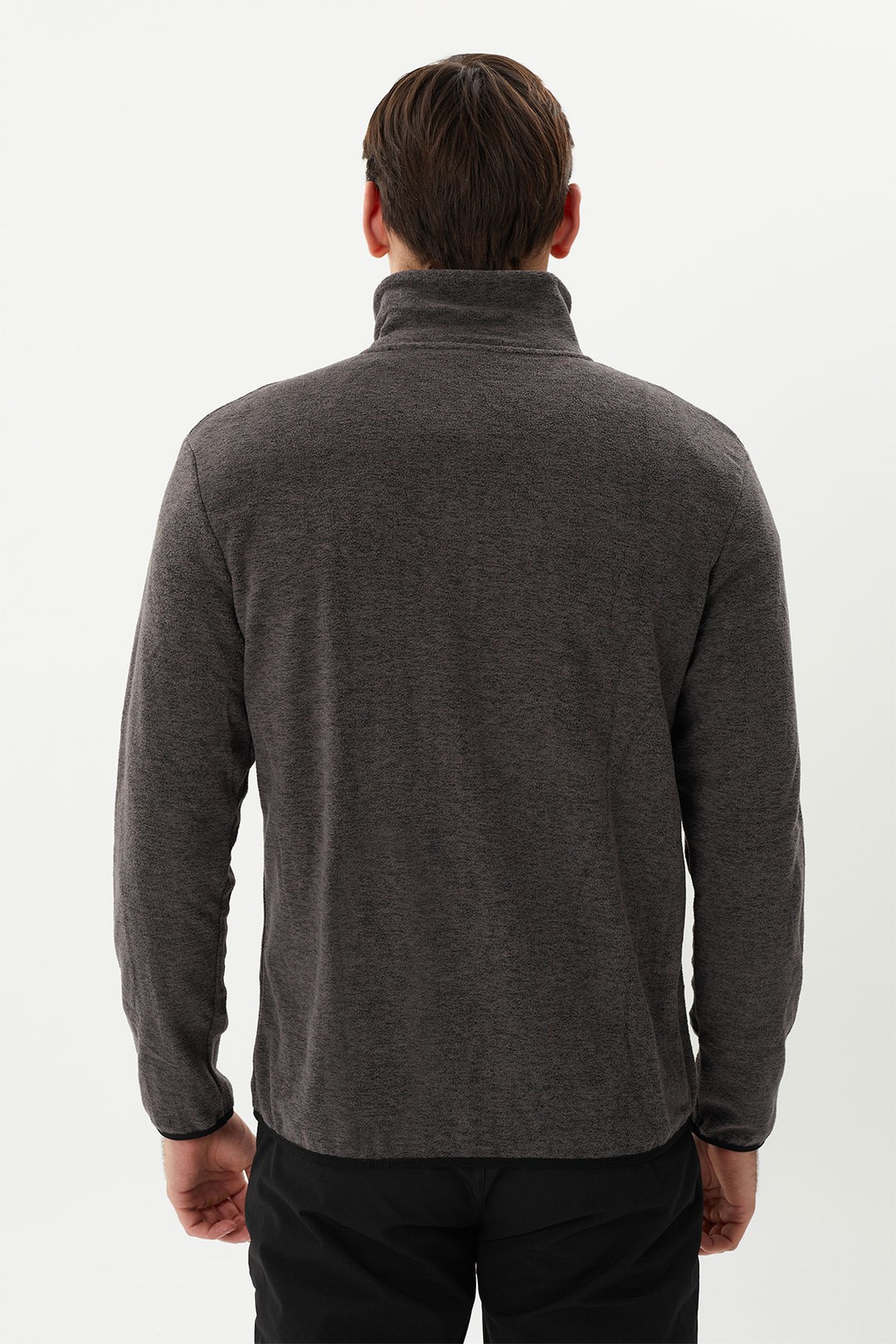 EXUMA ERKEK TAM FERMUARLI POLAR 2112126 - GREY