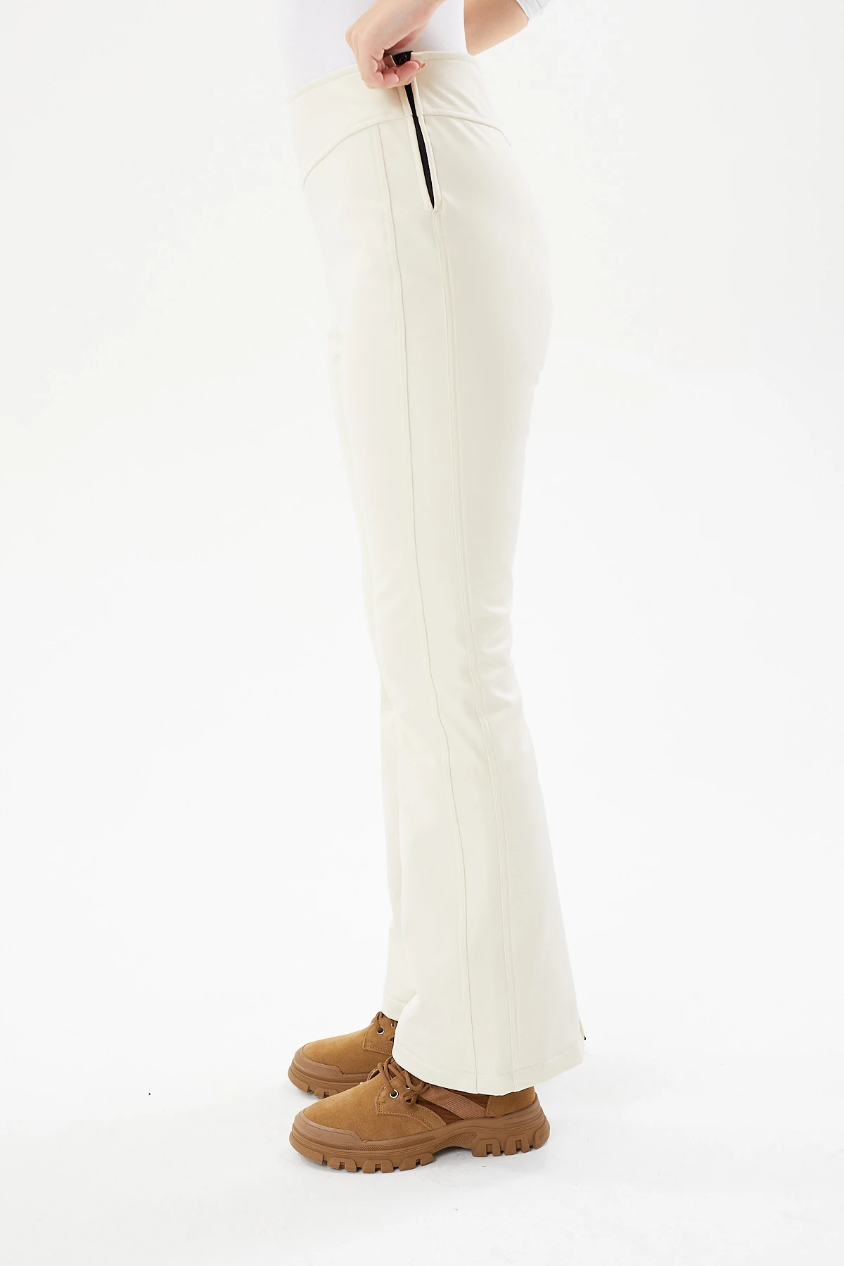 EXUMA KADIN SOFTHELL PANTOLON 2423027 - Bej