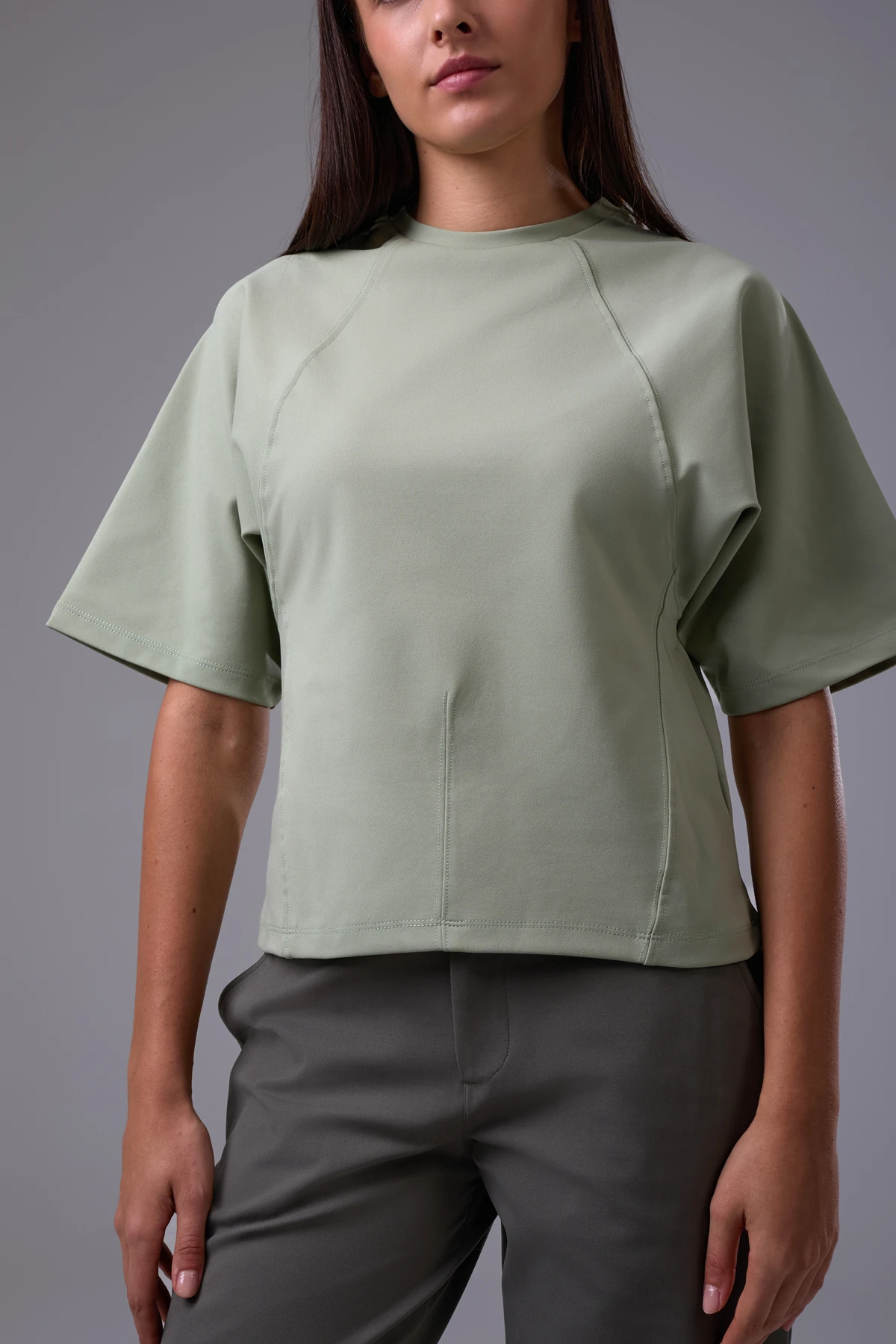 EXUMA KADIN T-SHIRT 2522159 - Yeşil