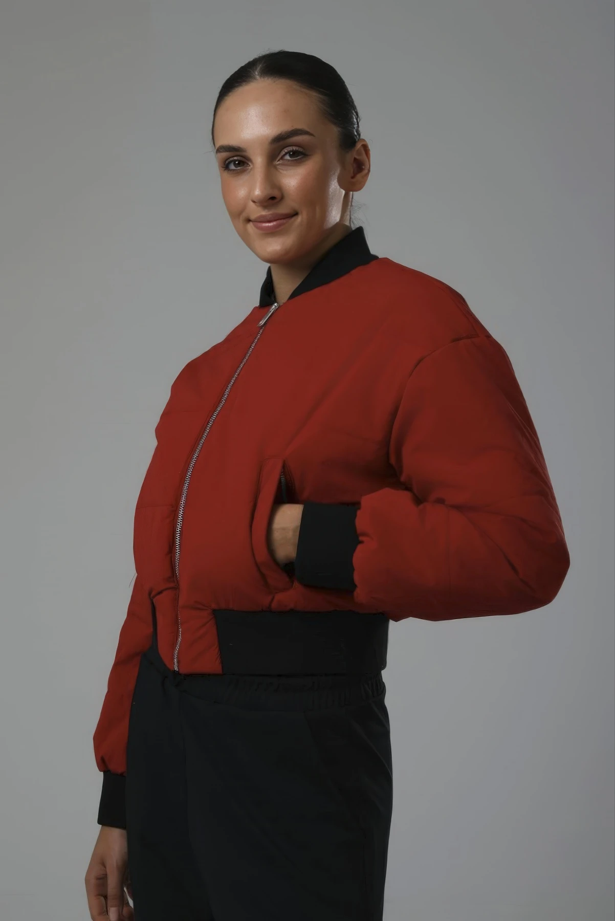 EXUMA KADIN CEKET 2521035 - Kırmızı