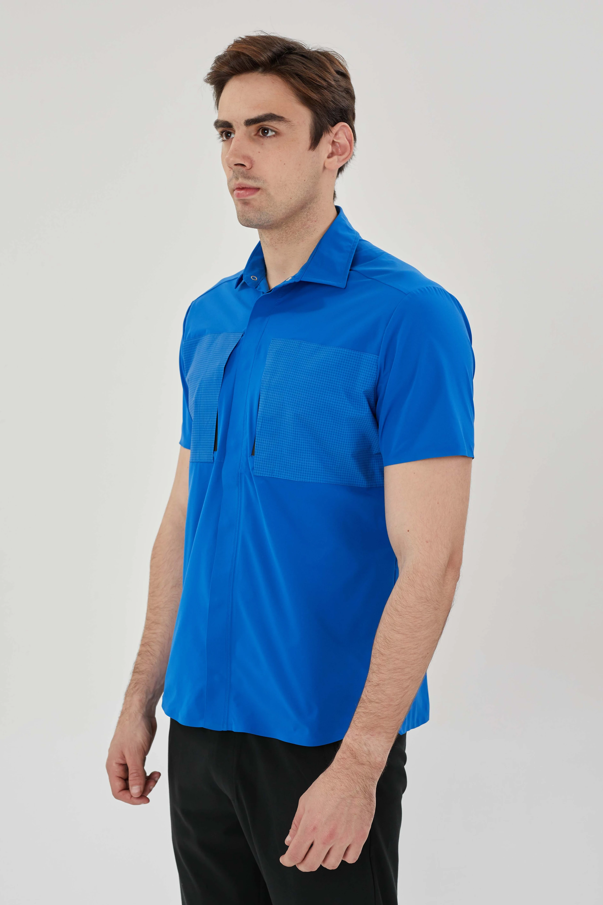 EXUMA ERKEK OUTDOOR GÖMLEK 1417017 - 463-R.BLUE