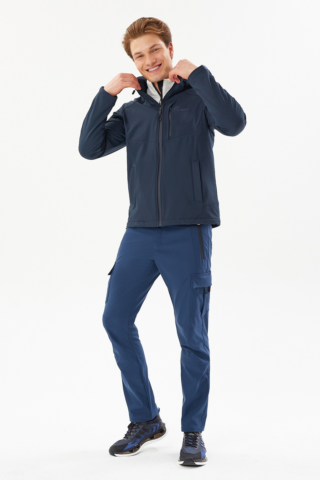 EXUMA ERKEK SOFTSHELL MONT 2411156 - INDIGO