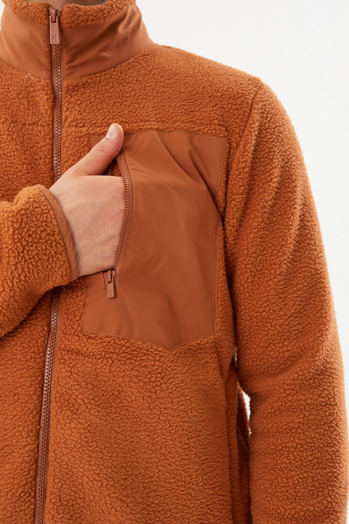 EXUMA ERKEK PELUŞ POLAR 2411149 - TUĞLA