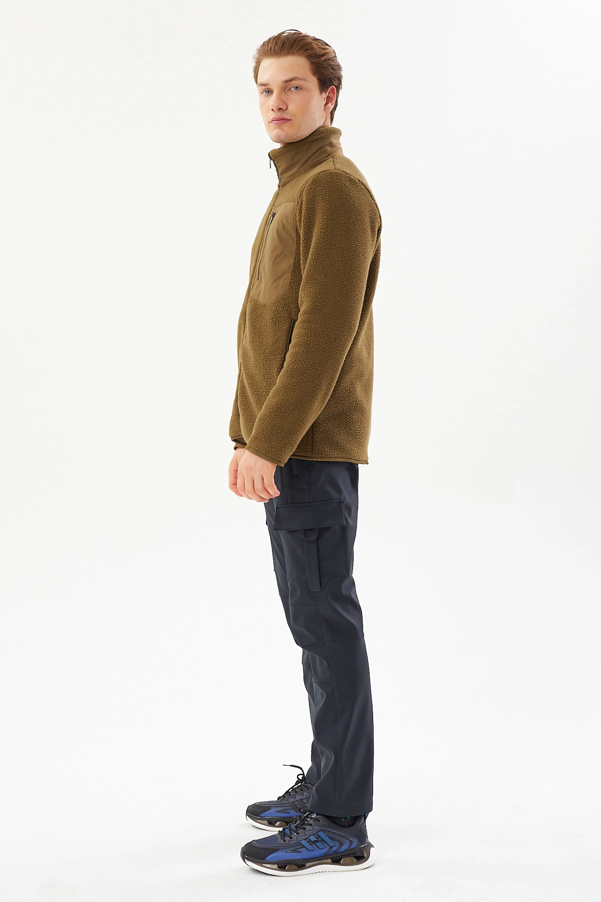 EXUMA ERKEK PELUŞ POLAR 2411149 - KHAKİ