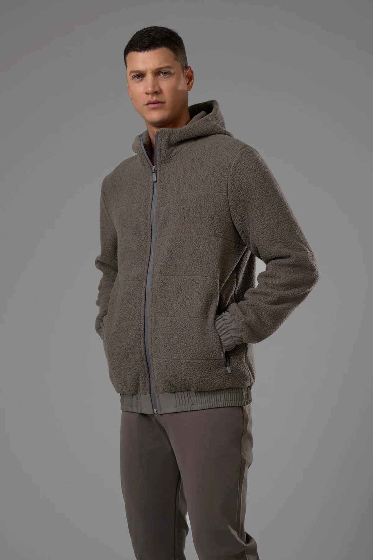 EXUMA ERKEK PELUŞ POLAR 2511199 - Gri