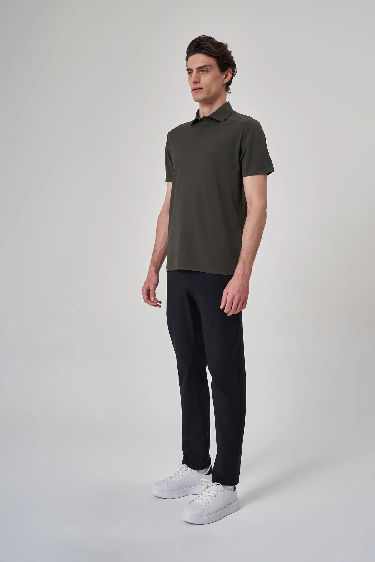 EXUMA POLO YAKA T-SHIRT 1412034 - 801-KHAKI