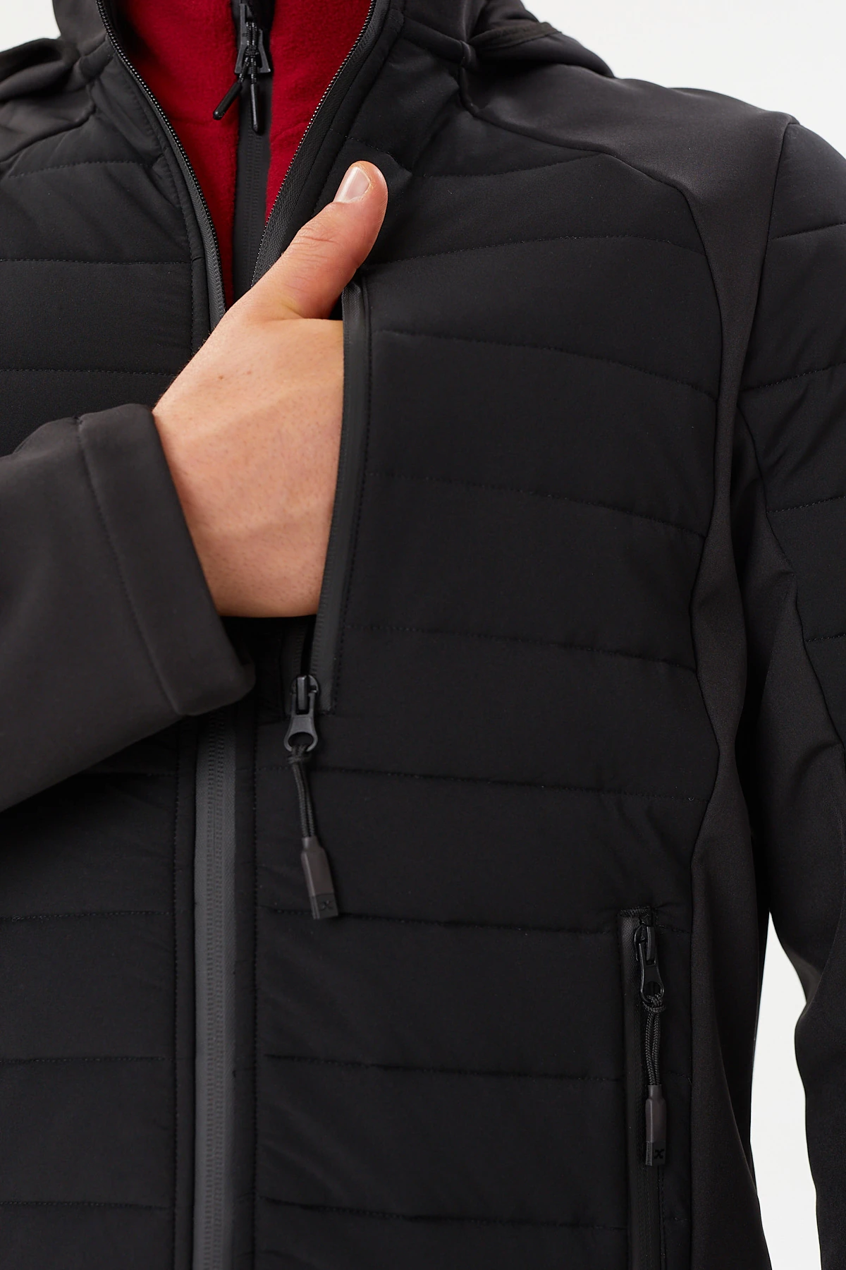 EXUMA ERKEK SOFTSHELL MONT 2411137 - Siyah