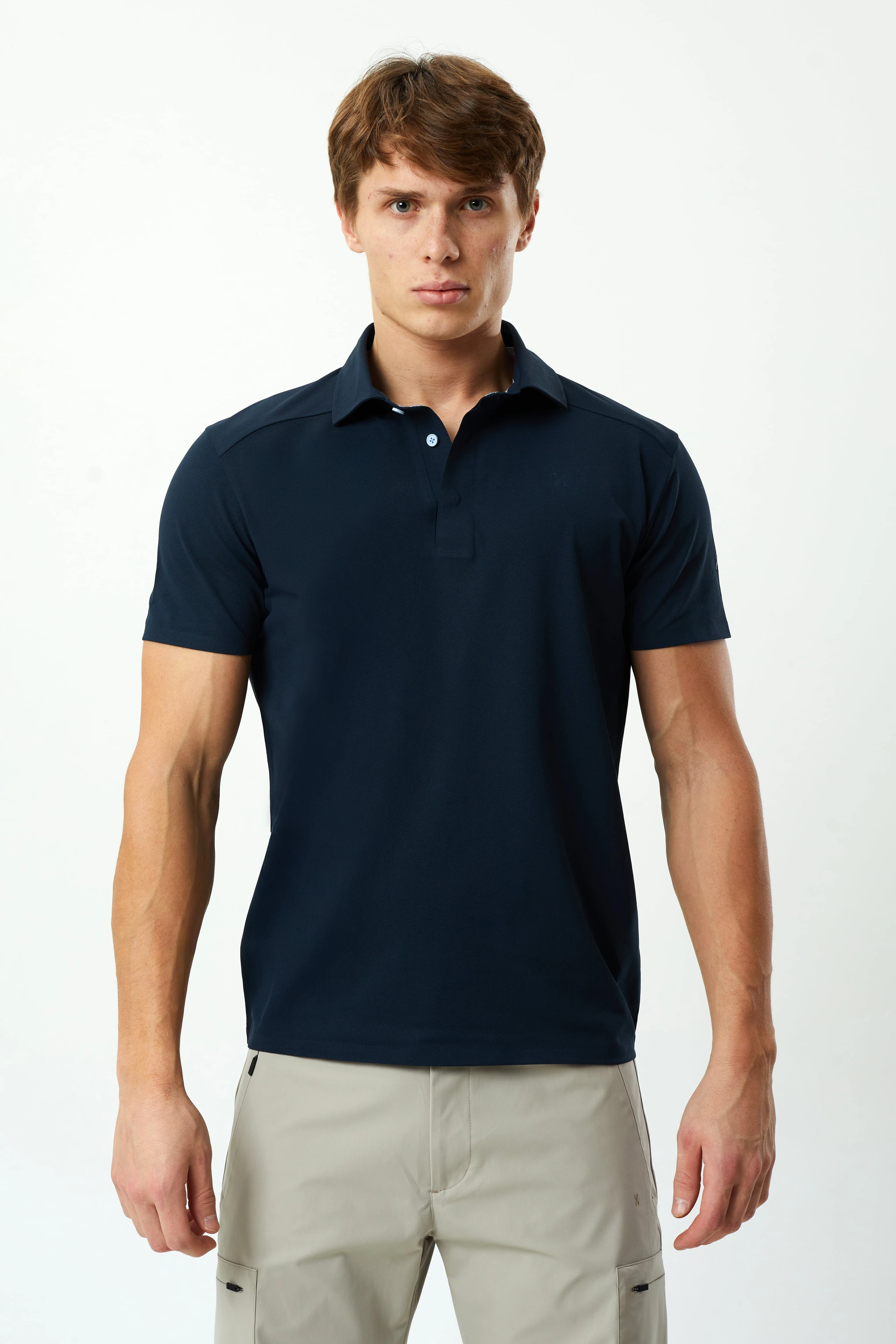 EXUMA POLO YAKA T-SHIRT 1412034 - NAVY
