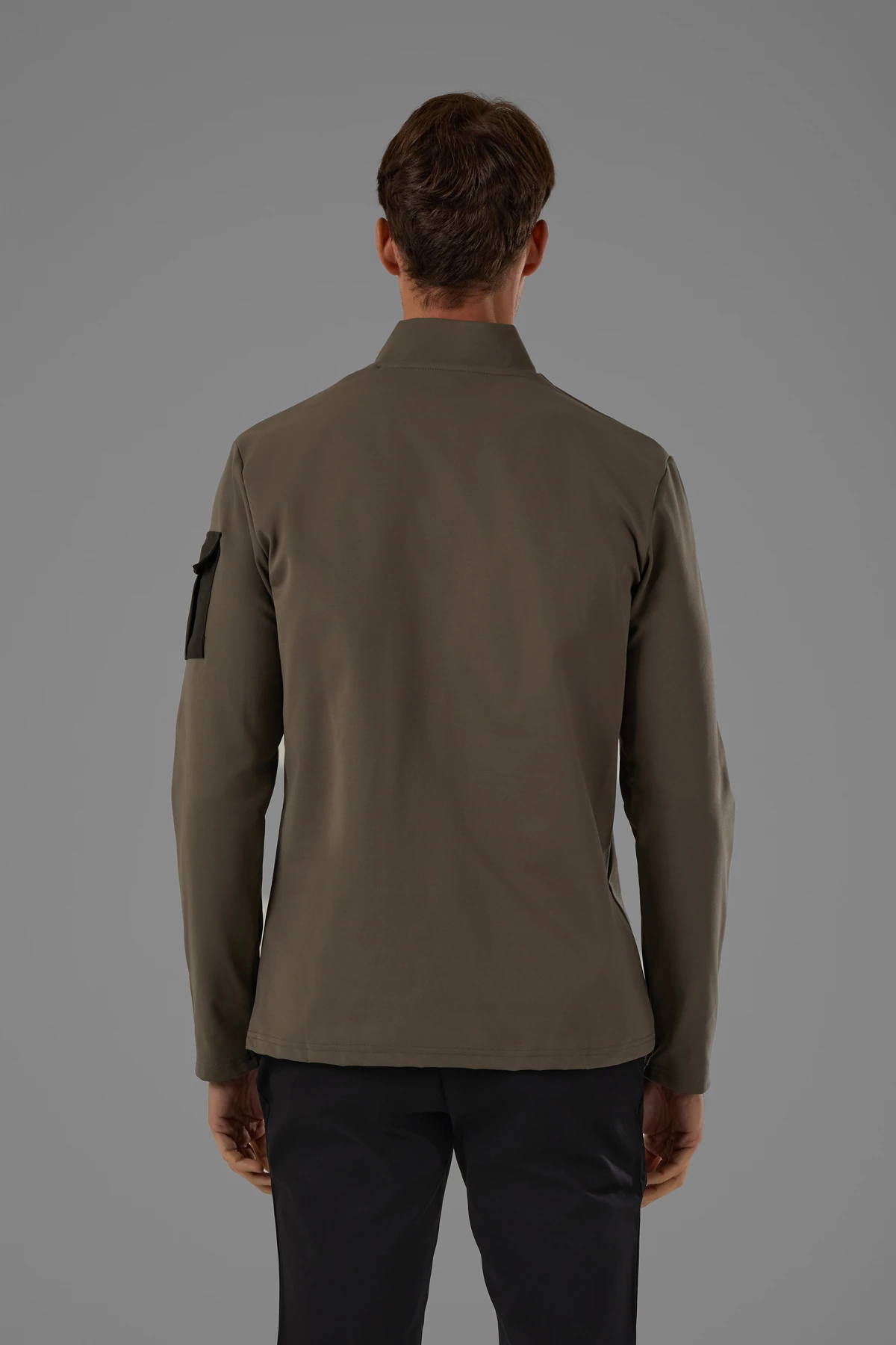 EXUMA ERKEK KAYIKÇI YAKA SWEATSHIRT 2519009 - Yeşil