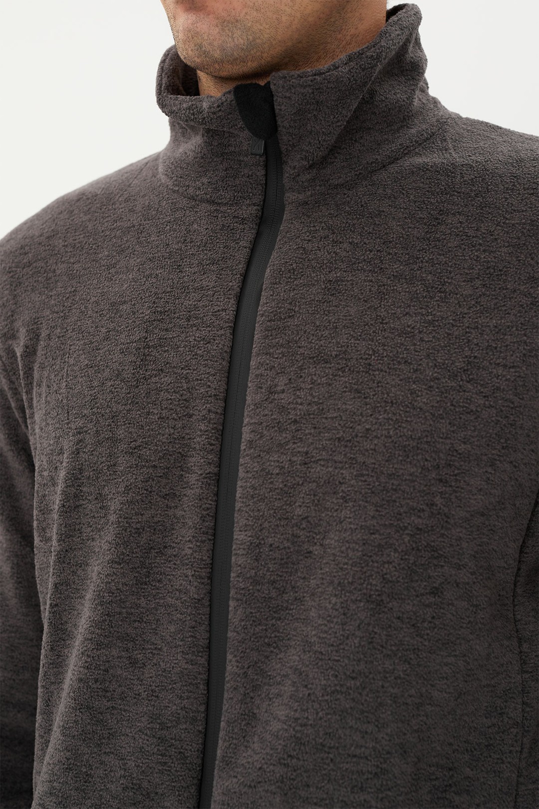 EXUMA ERKEK TAM FERMUARLI POLAR 2112126 - GREY