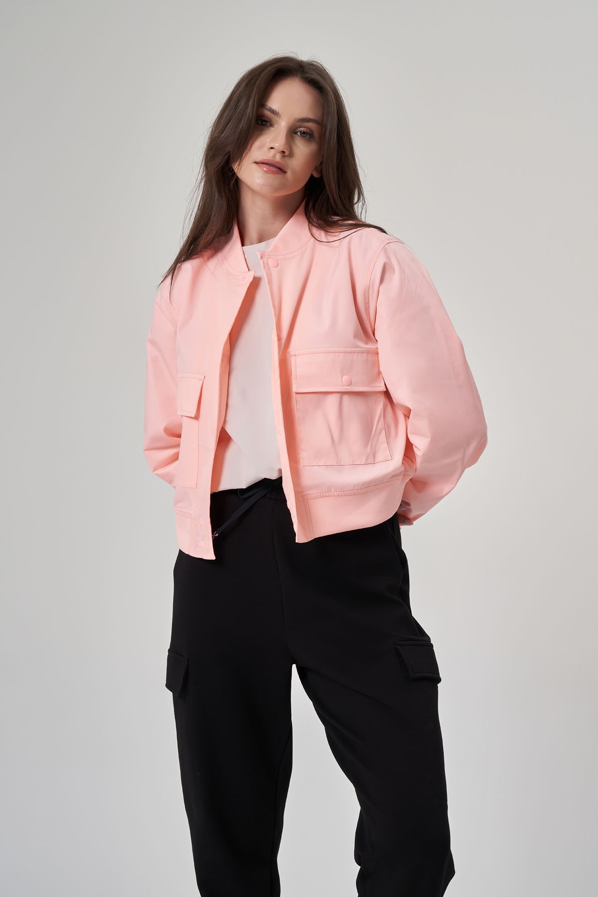 EXUMA KADIN CEKET-1521158 - Pembe