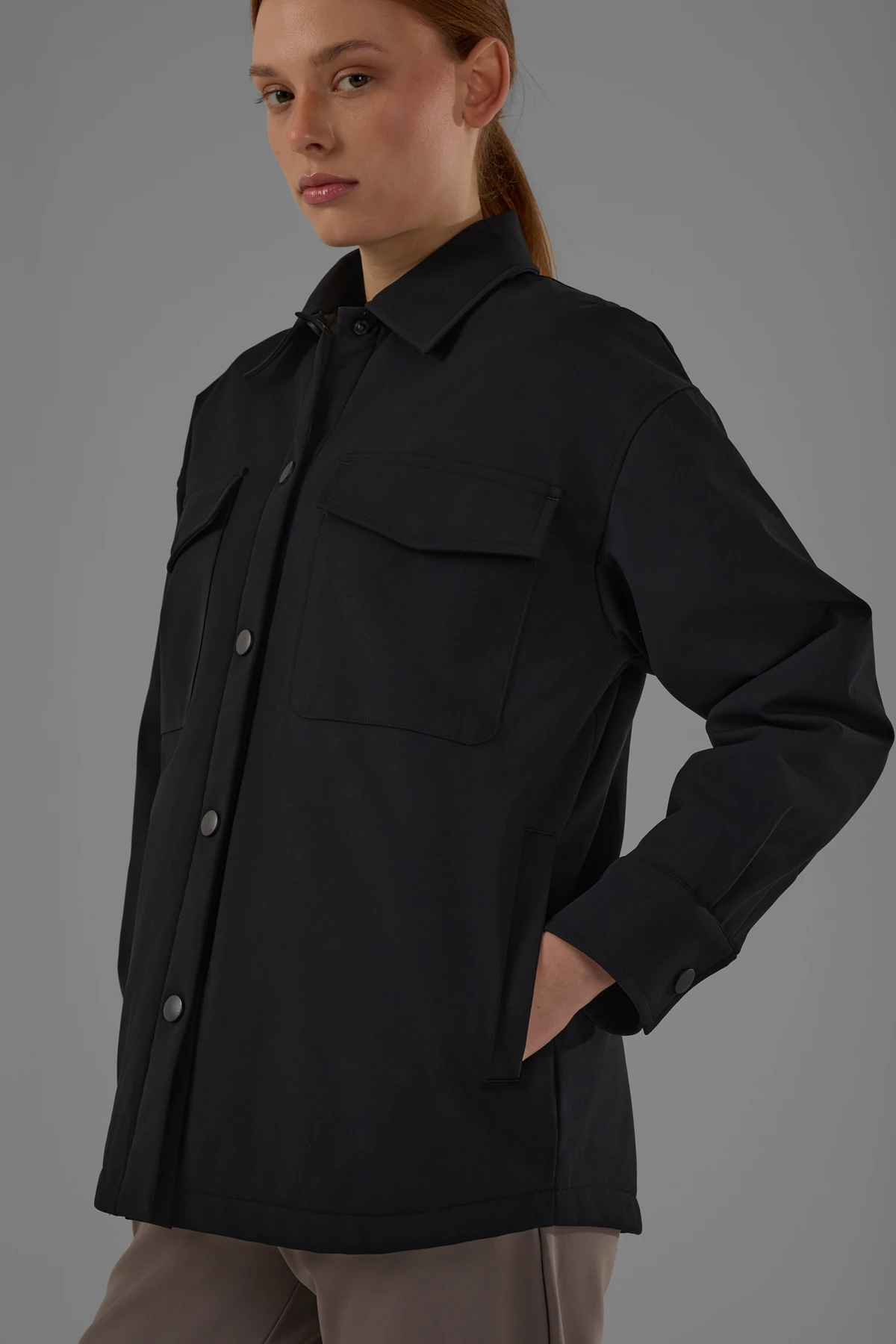 EXUMA KADIN CEKET 2521037 - Siyah