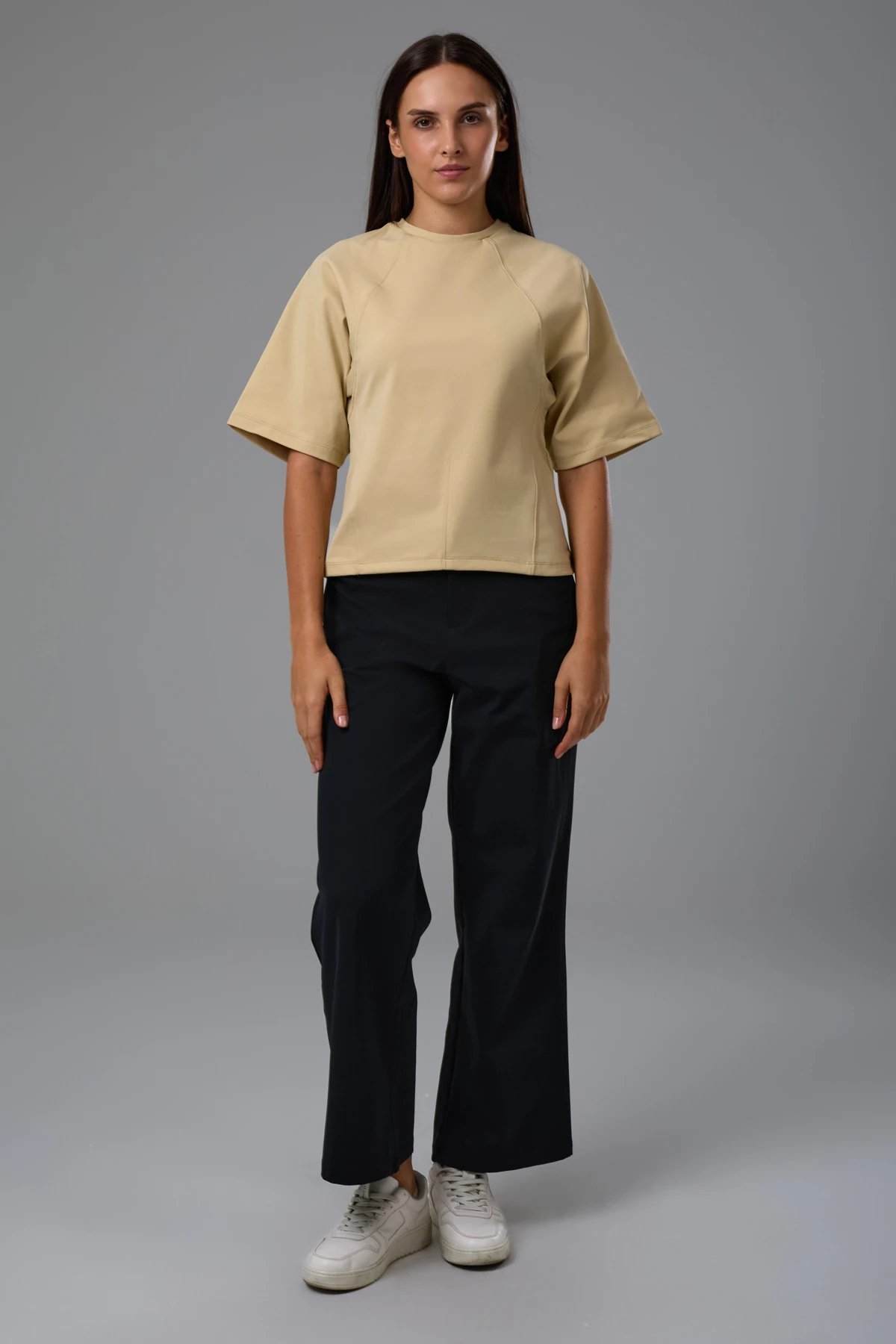 EXUMA KADIN T-SHIRT 2522159 - Bej