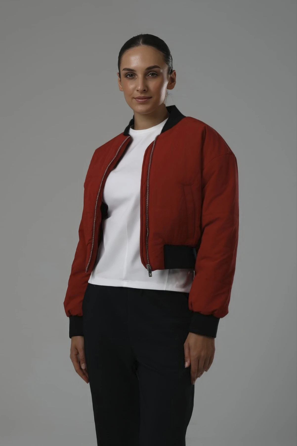 EXUMA KADIN CEKET 2521035 - Kırmızı