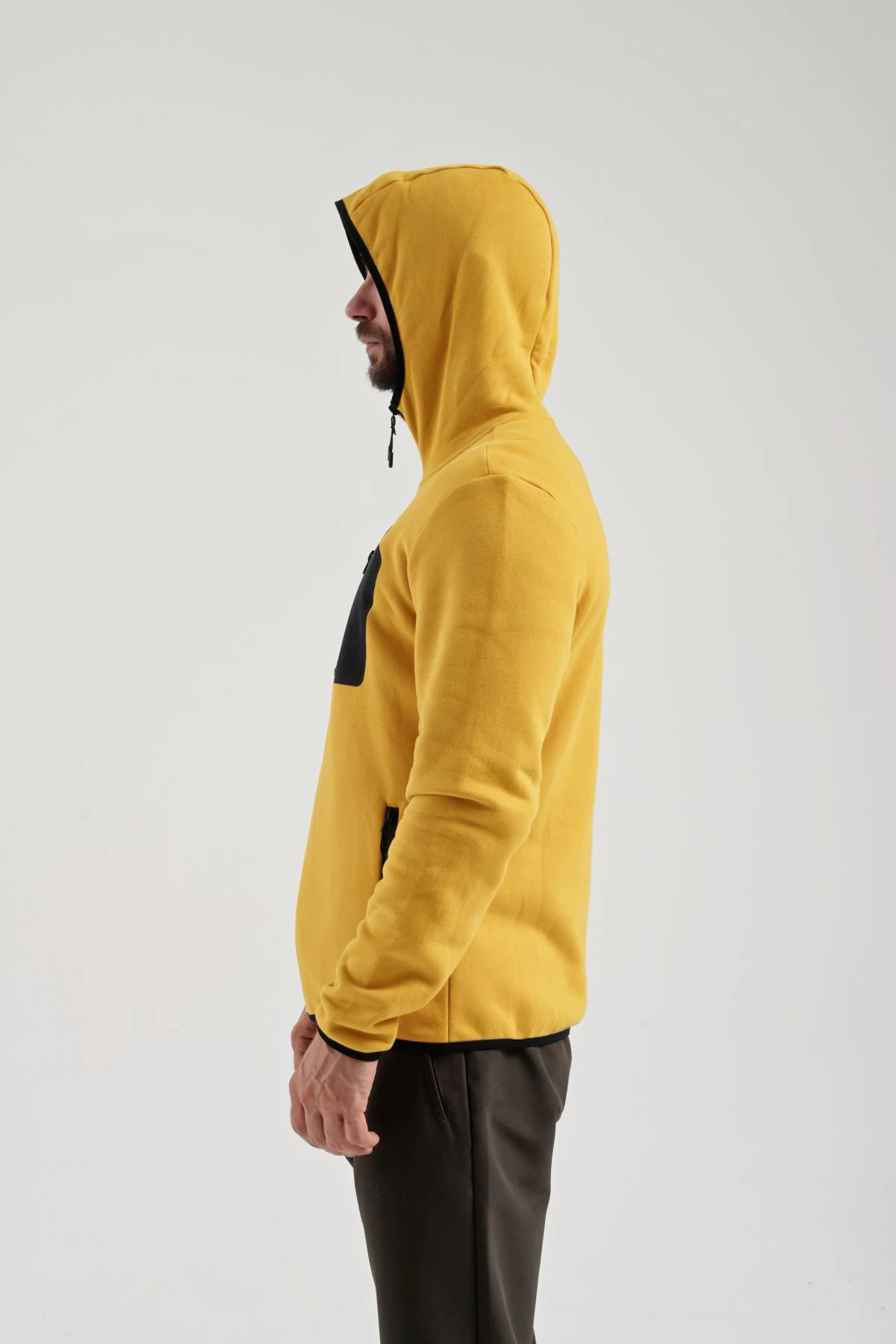 EXUMA ERKEK TAM FERMUARLI SWEATSHIRT 2312250 - 810-CAMEL