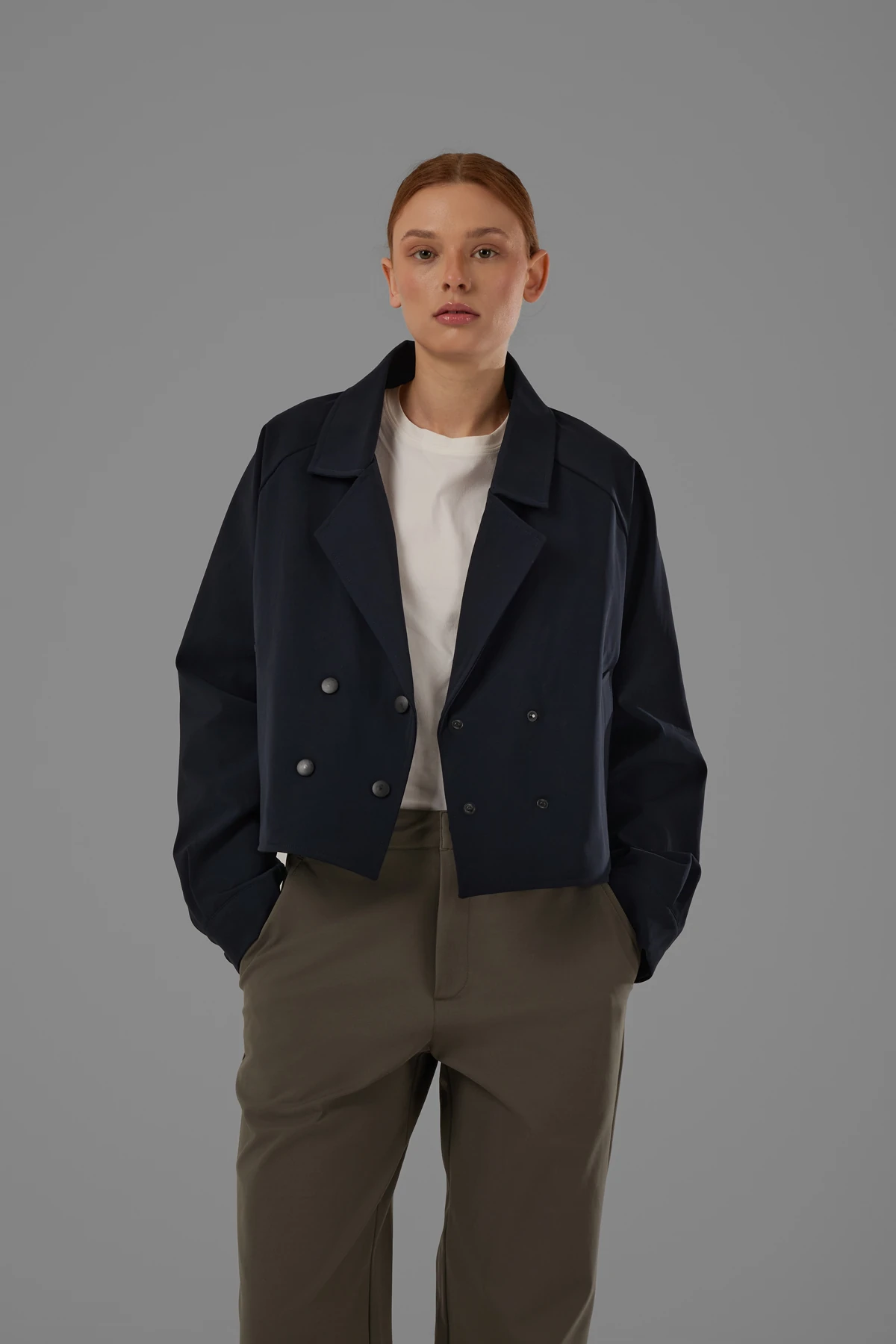 EXUMA KADIN CEKET 2529183 - LACİVERT