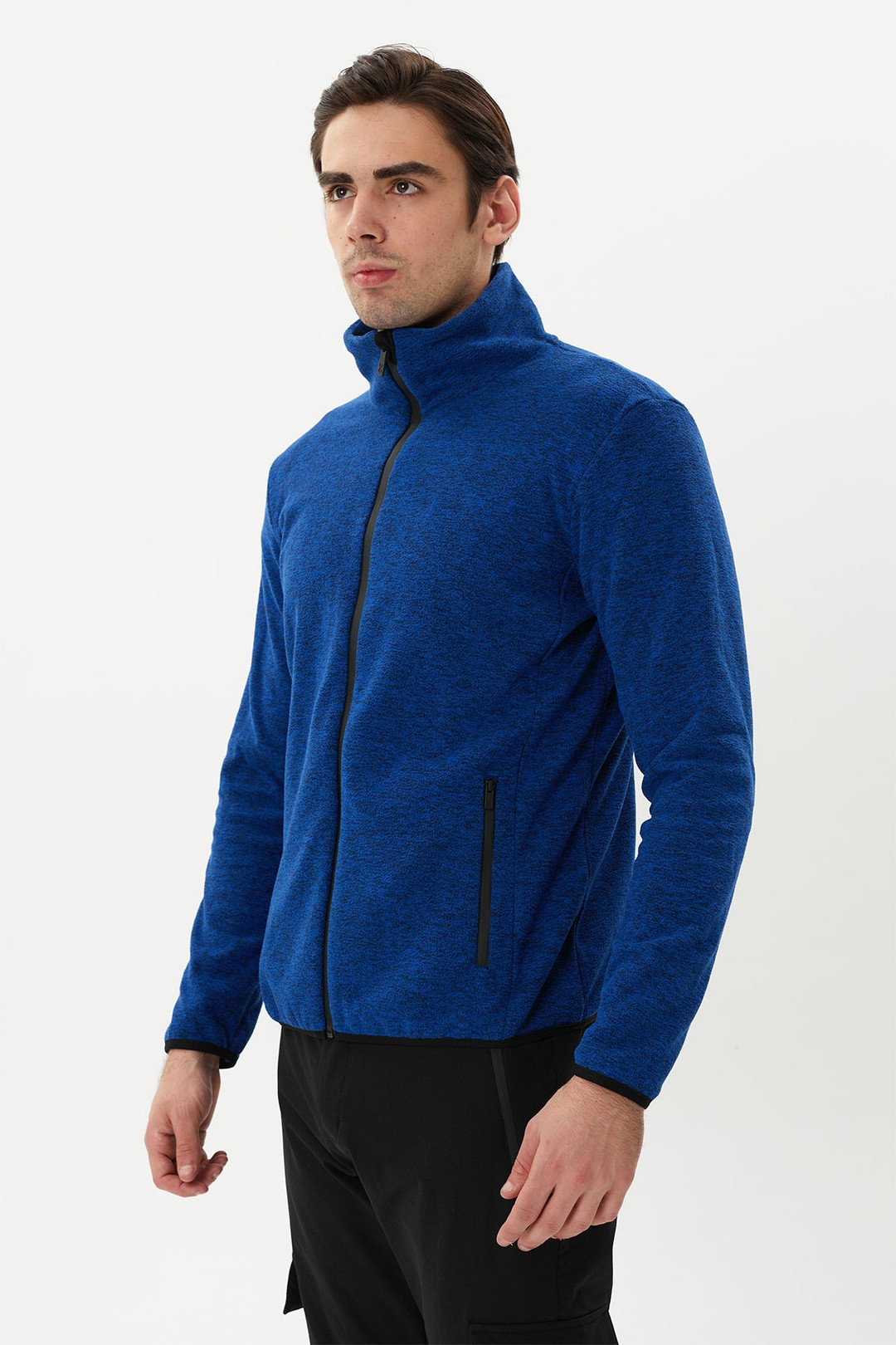 EXUMA ERKEK TAM FERMUARLI POLAR 2112126 - 463-R.BLUE