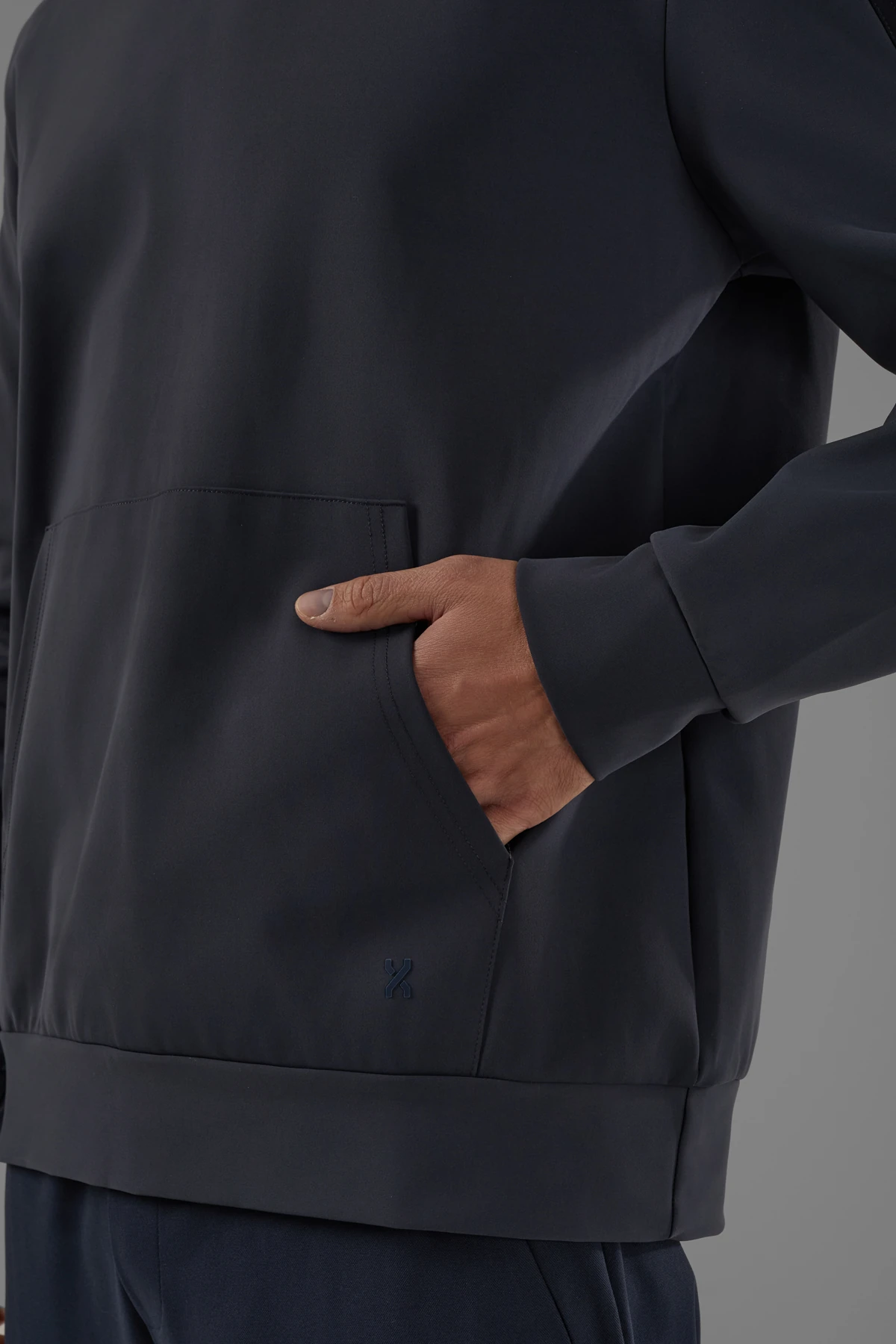 EXUMA ERKEK KAPÜŞONLU SWEATSHIRT 2519007 - INDIGO