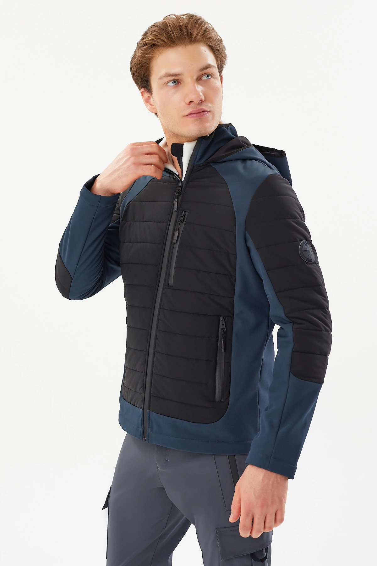 EXUMA ERKEK SOFTSHELL MONT 2411137 - INDIGO