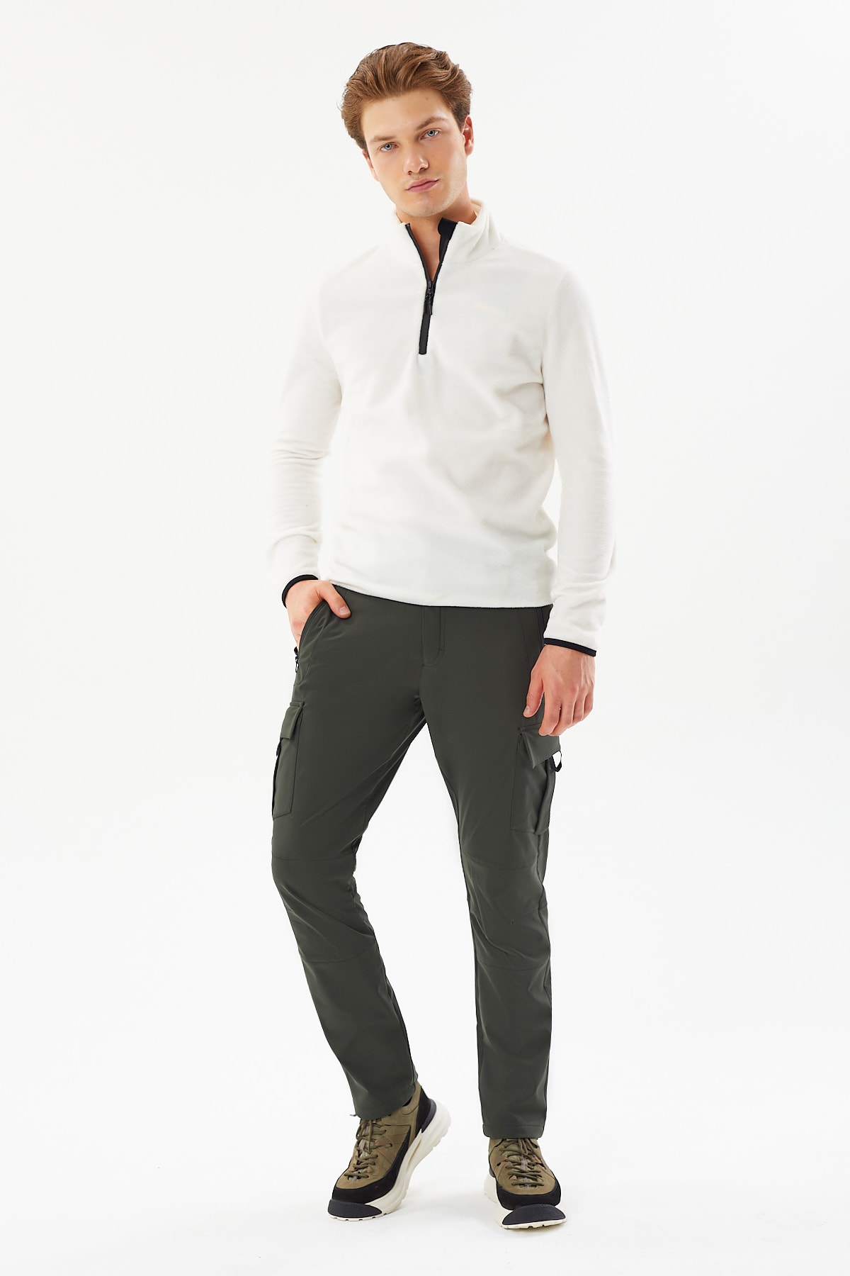 EXUMA ERKEK SOFTSHELL PANTOLON 2413007 - Haki