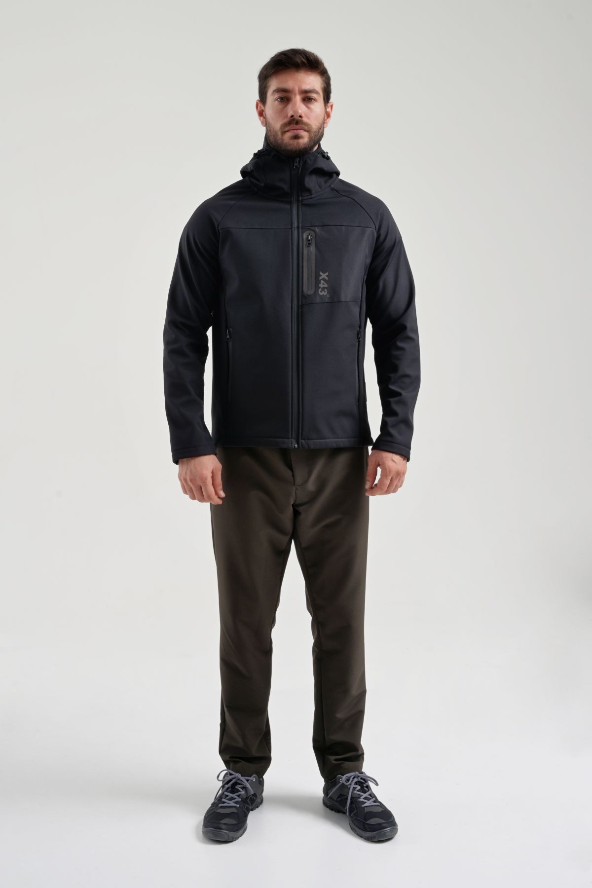 EXUMA ERKEK SİYAH SOFTSHELL MONT 2011120-010