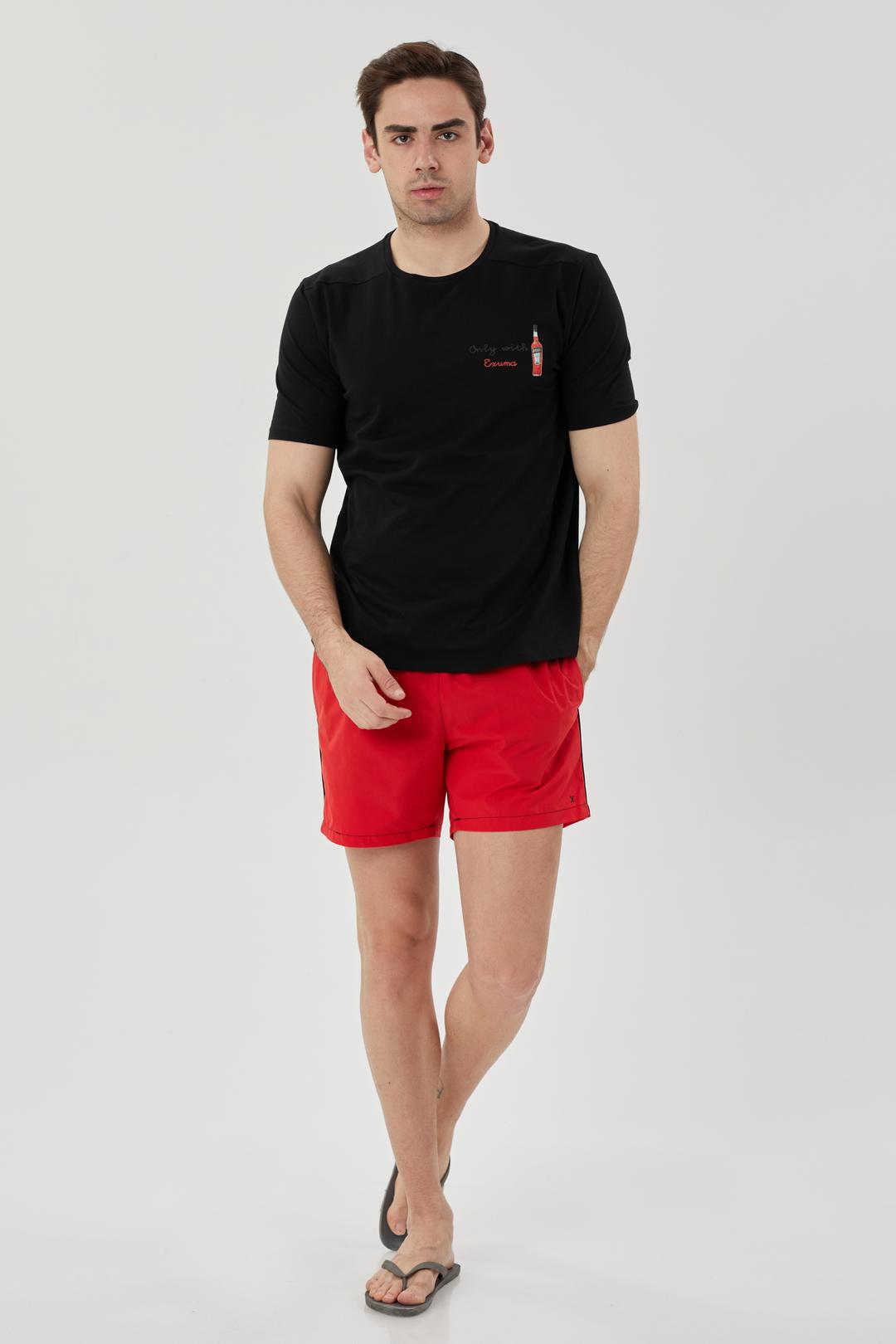 EXUMA ERKEK DENİZ ŞORTU 1215078 - 657-RED