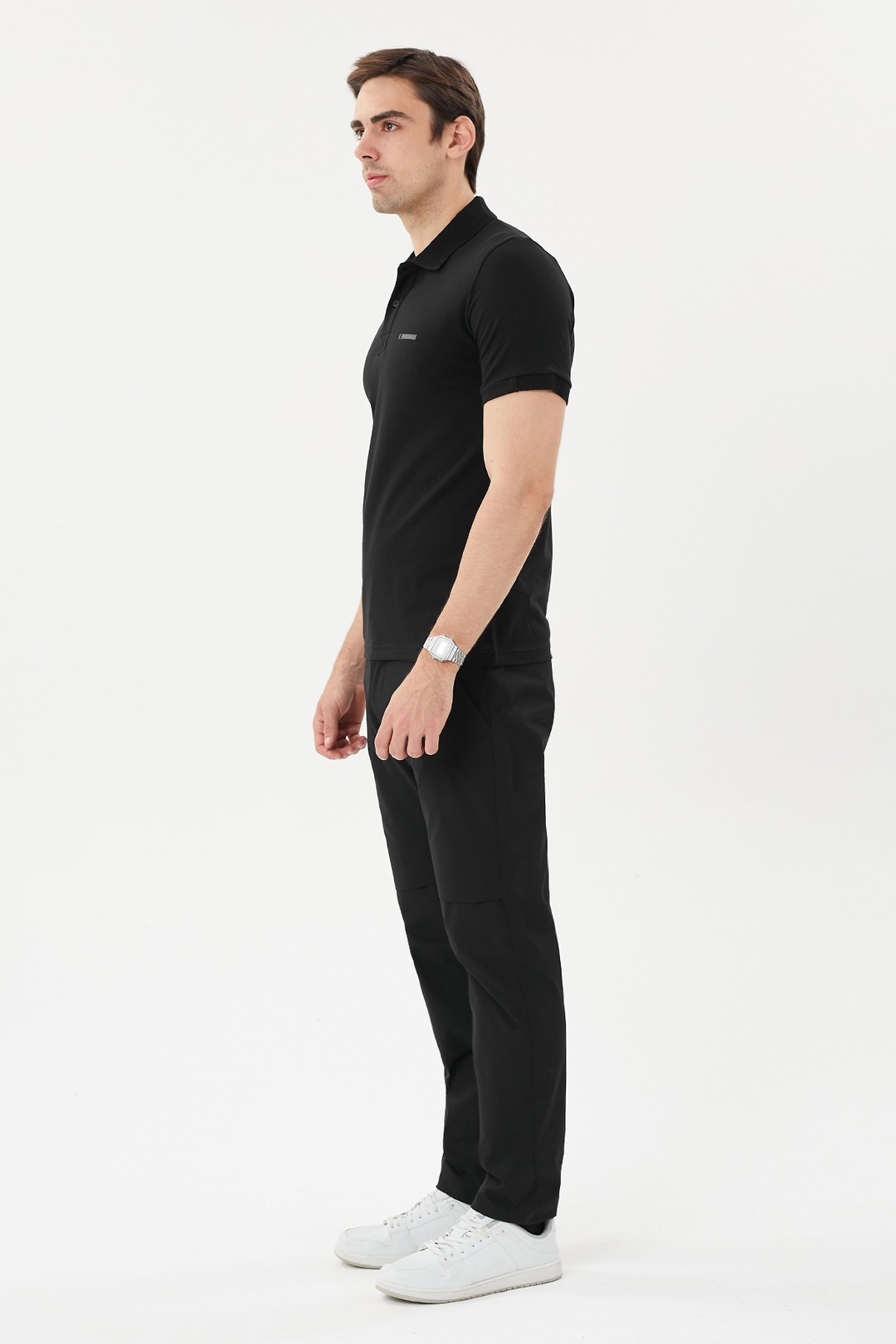 EXUMA ERKEK POLO YAKA T-SHIRT 1412036 - 010-BLACK