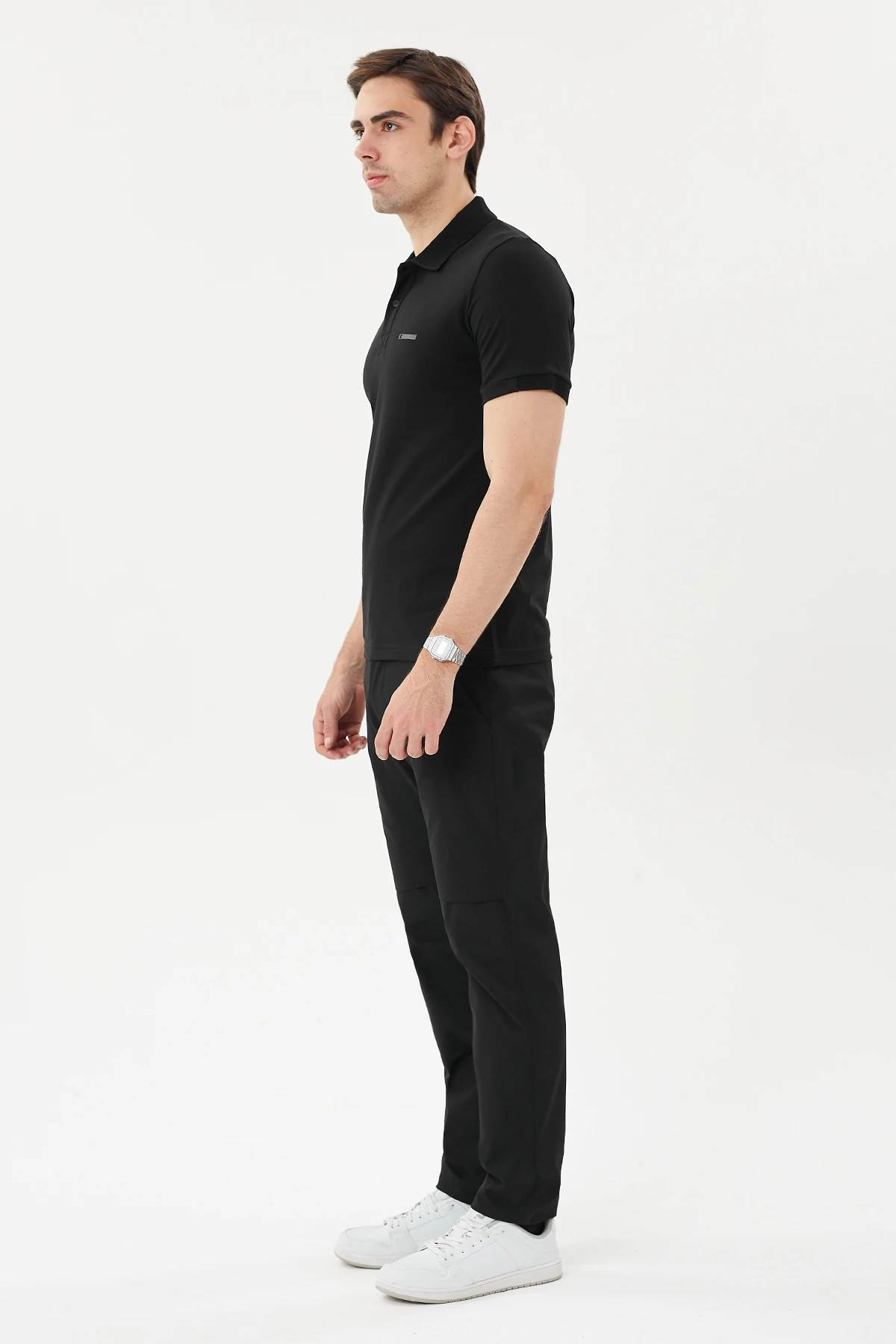 EXUMA ERKEK POLO YAKA T-SHIRT 1412036 - 010-BLACK