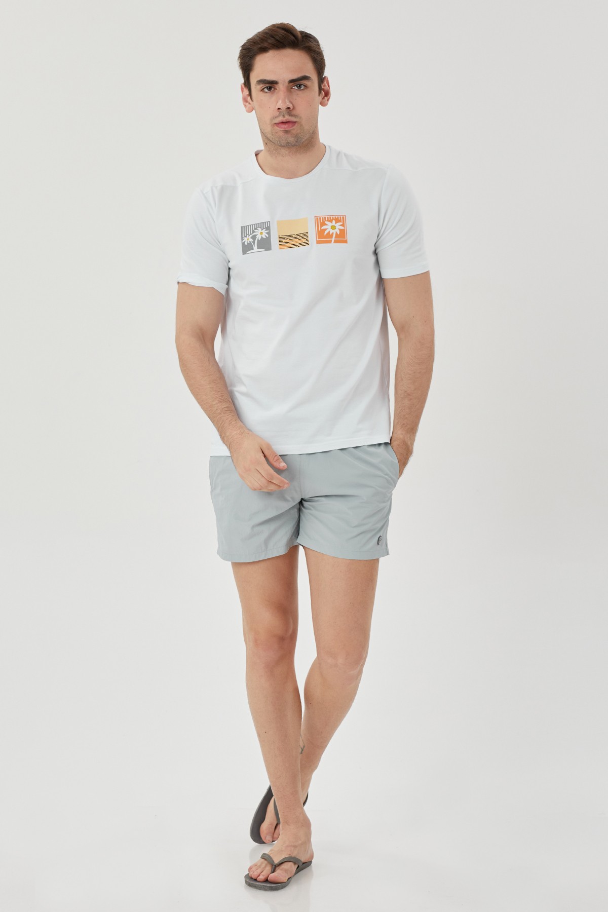 EXUMA ERKEK DENİZ ŞORTU 1315022 - GREY