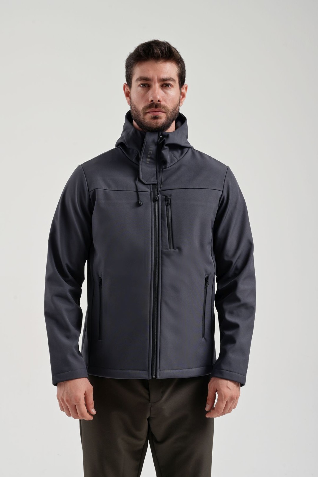 EXUMA ERKEK SOFTSHELL MONT 2311100 - ANTRASİT