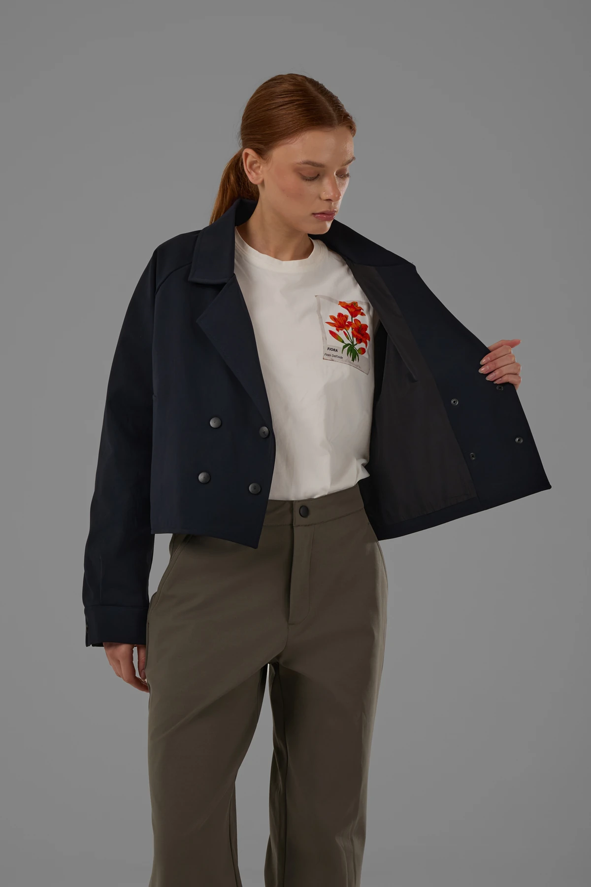 EXUMA KADIN CEKET 2529183 - LACİVERT