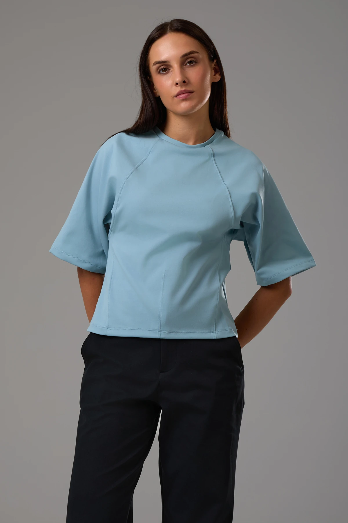 EXUMA KADIN T-SHIRT 2522159 - MINT