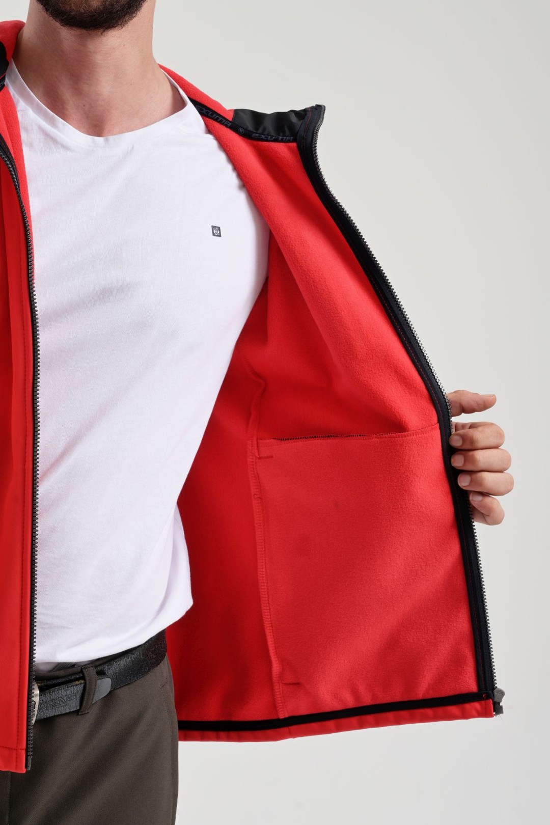 EXUMA ERKEK SOFTSHELL MONT 2111161 - 657-RED