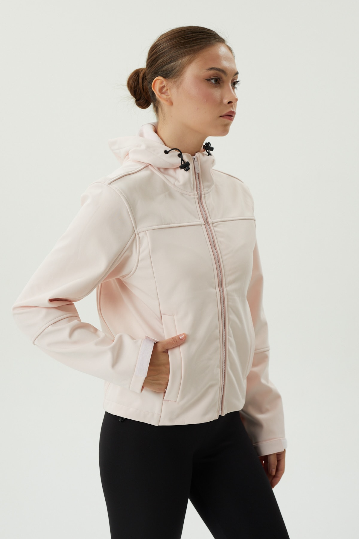 EXUMA KADIN SOFTSHELL MONT 2421192 - Pembe